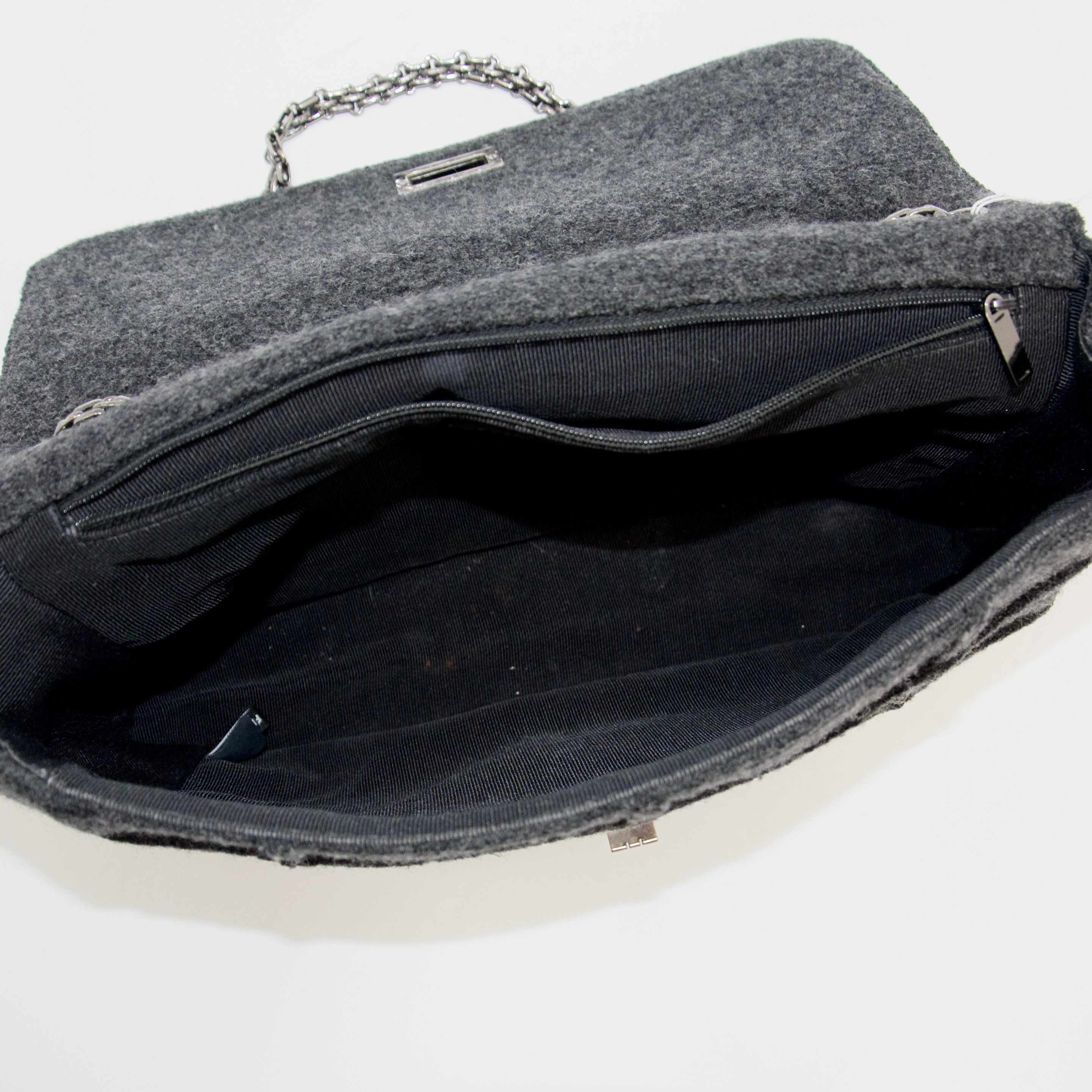 Chanel Wool Reissue Jumbo Flap Bag