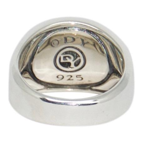 David Yurman Black Onyx Exotic Stone Signet Ring