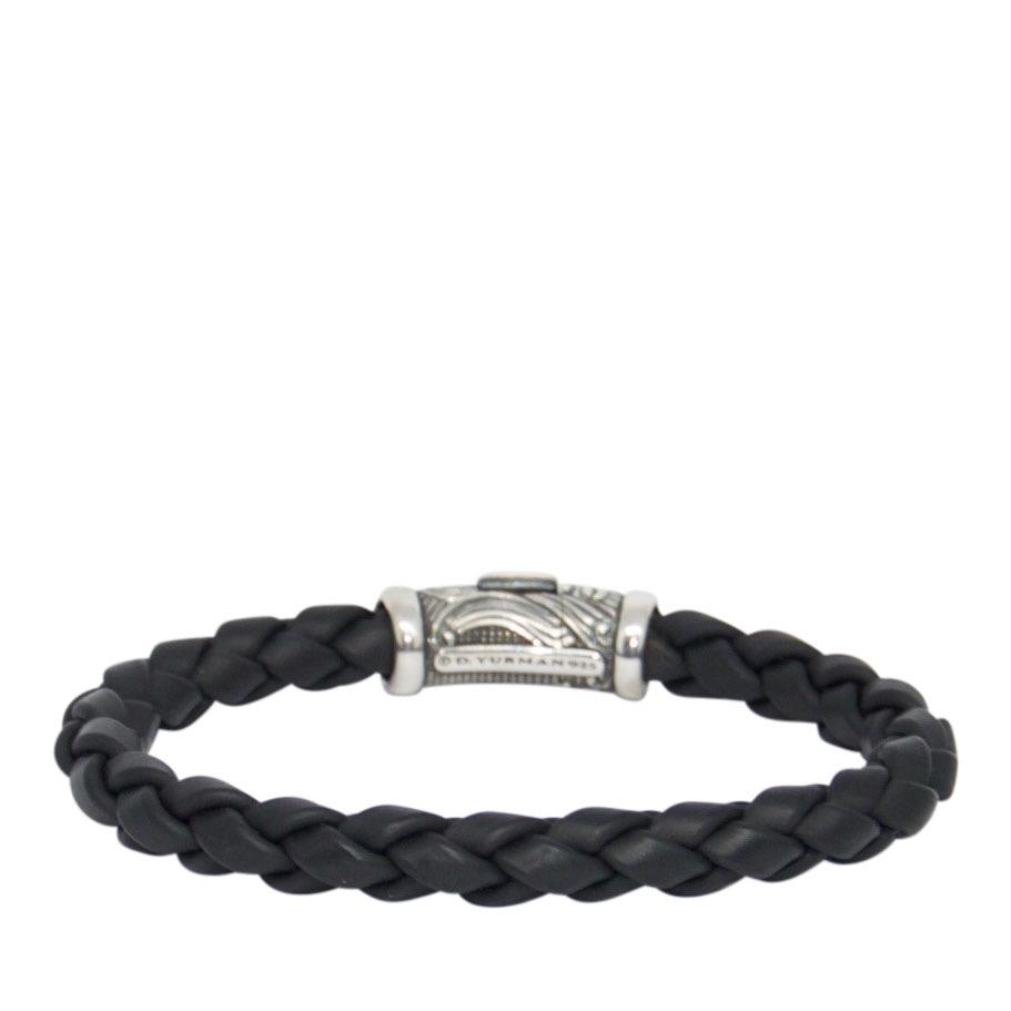David Yurman Chevron Rubber Weave Bracelet