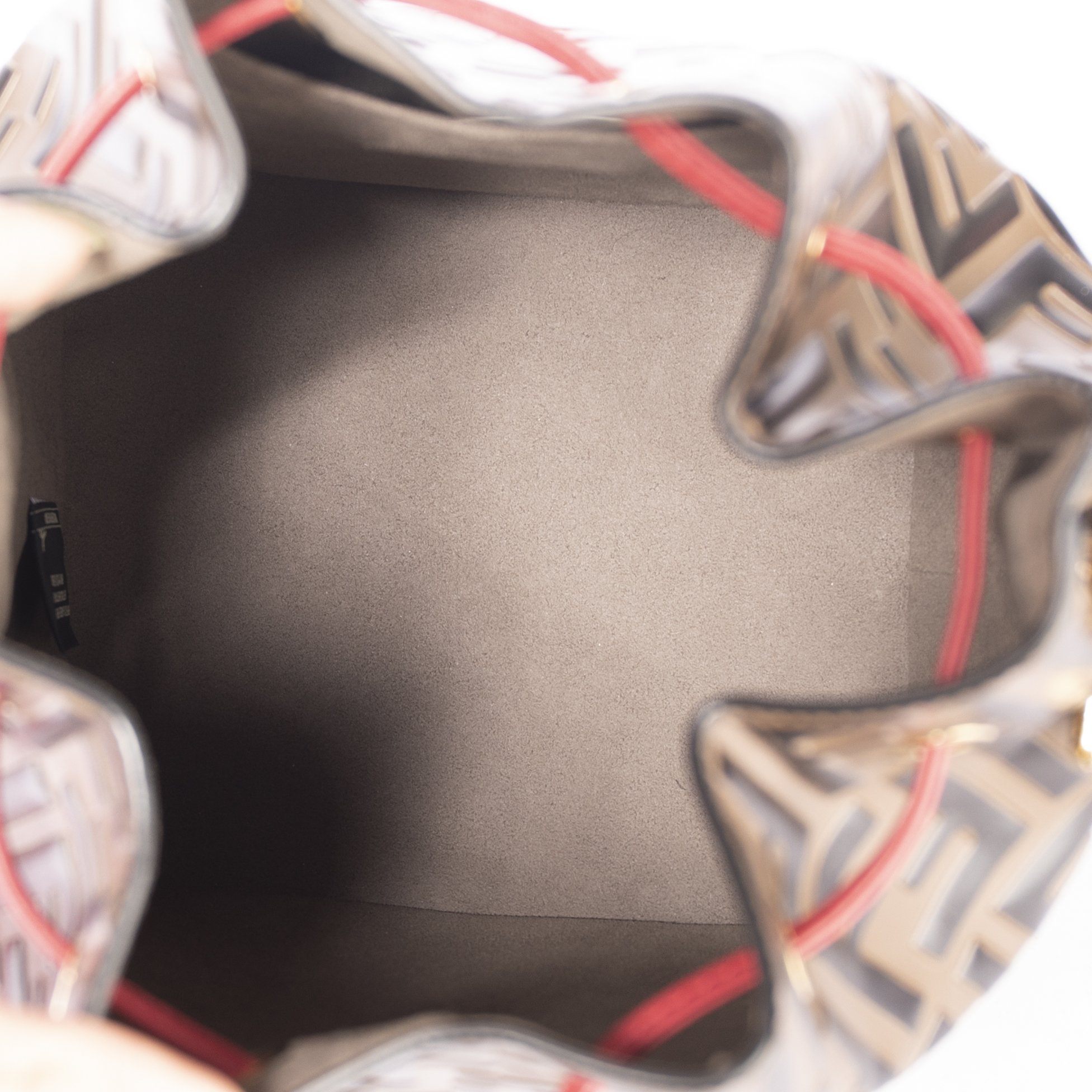 Fendi 2019 Zucca Mon Tressor Bucket Bag