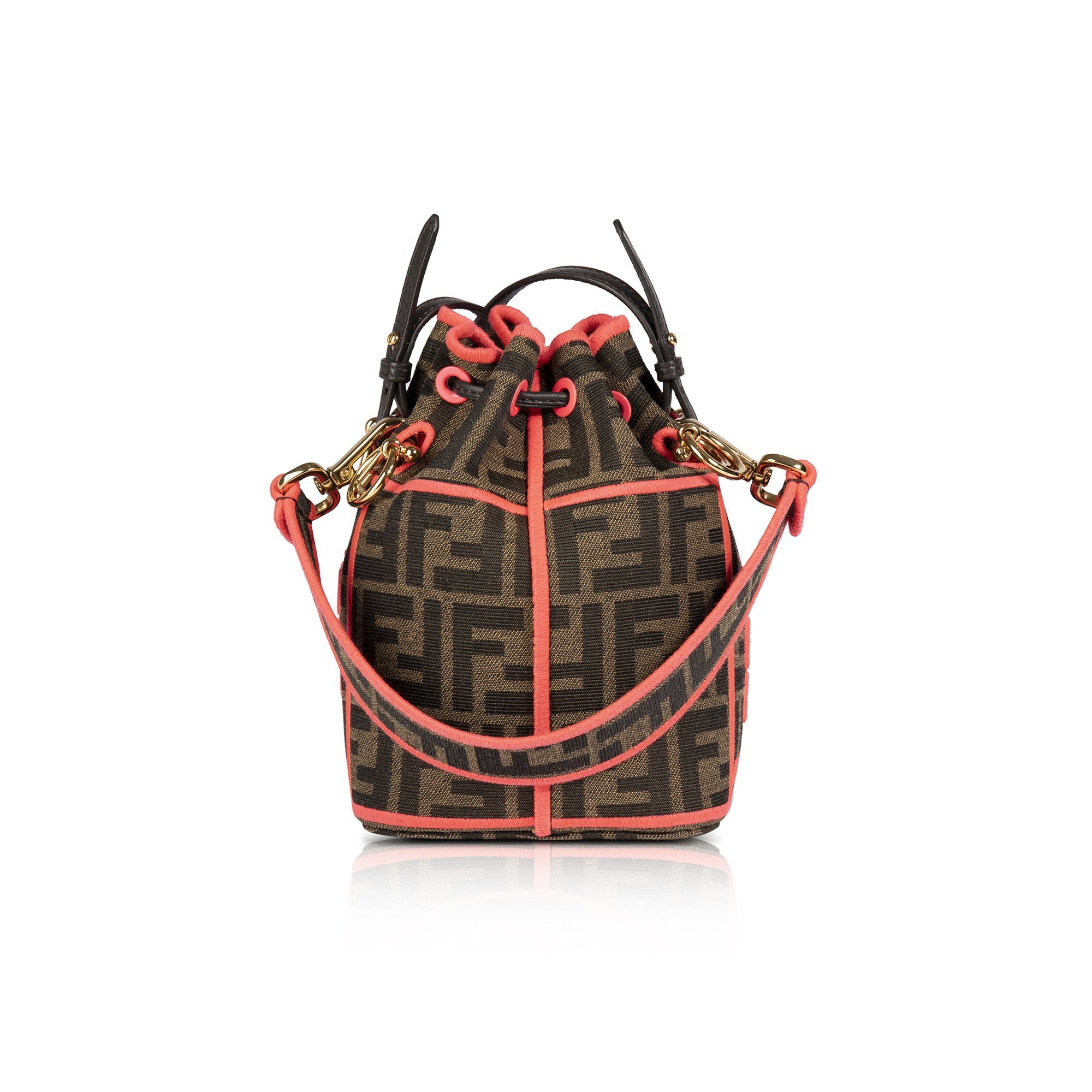 Fendi Mini Roma Amor Mon Tresor Bucket Bag