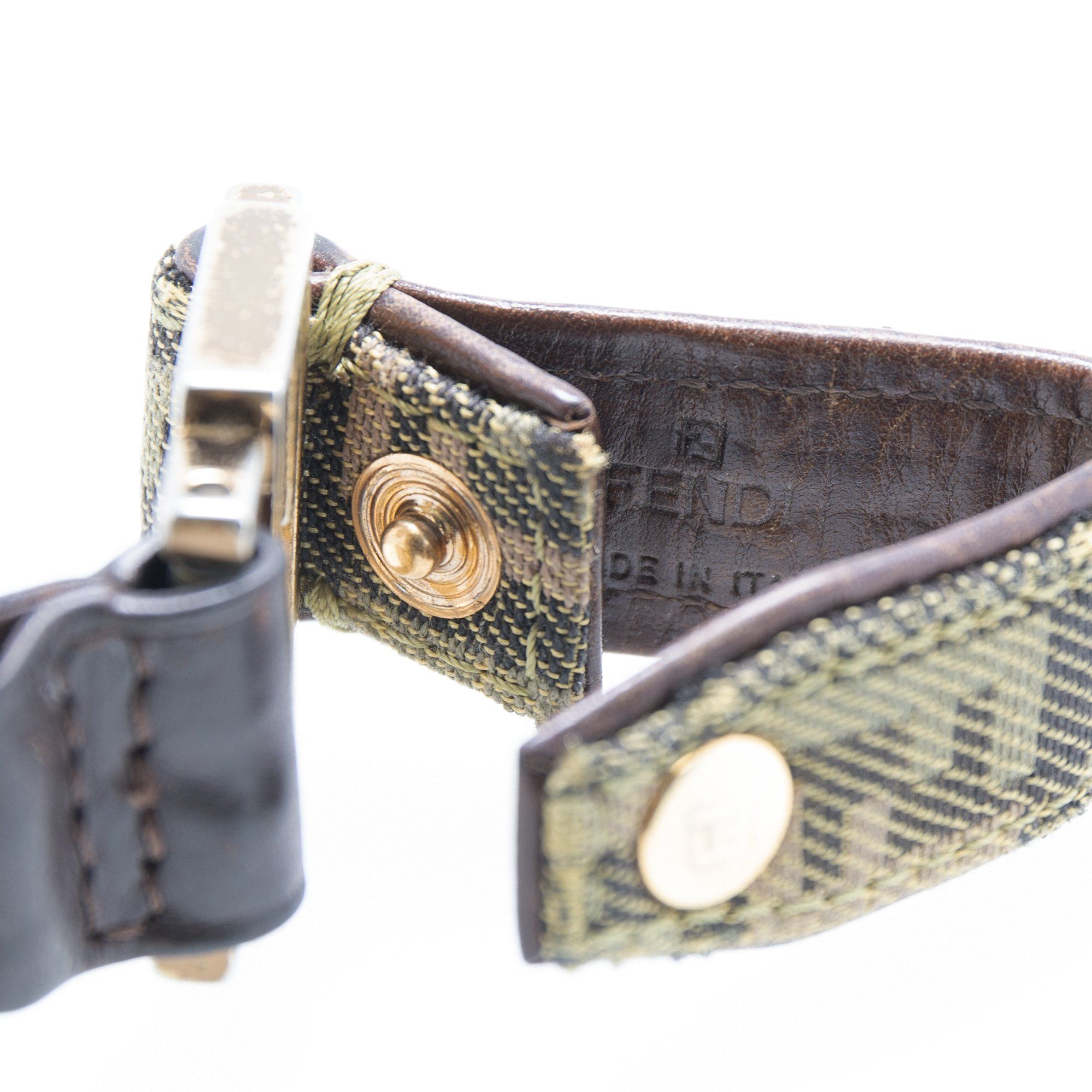 Fendi Zucca Keychain