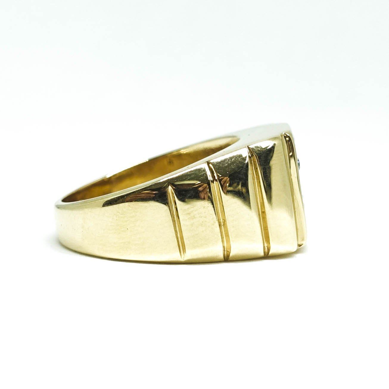 Gent's Pave Diamond Ring