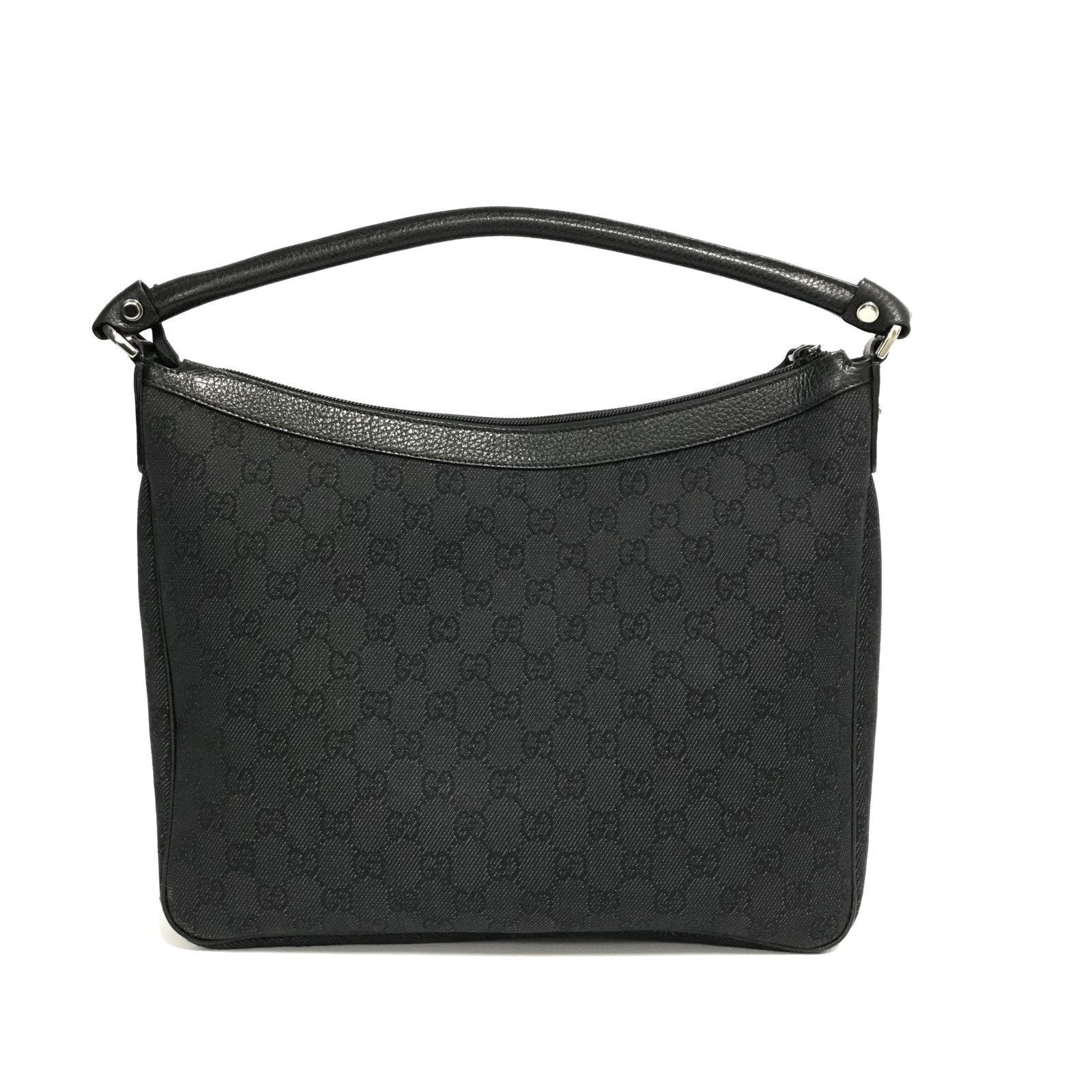 Gucci Black GG Abbey Hobo Bag
