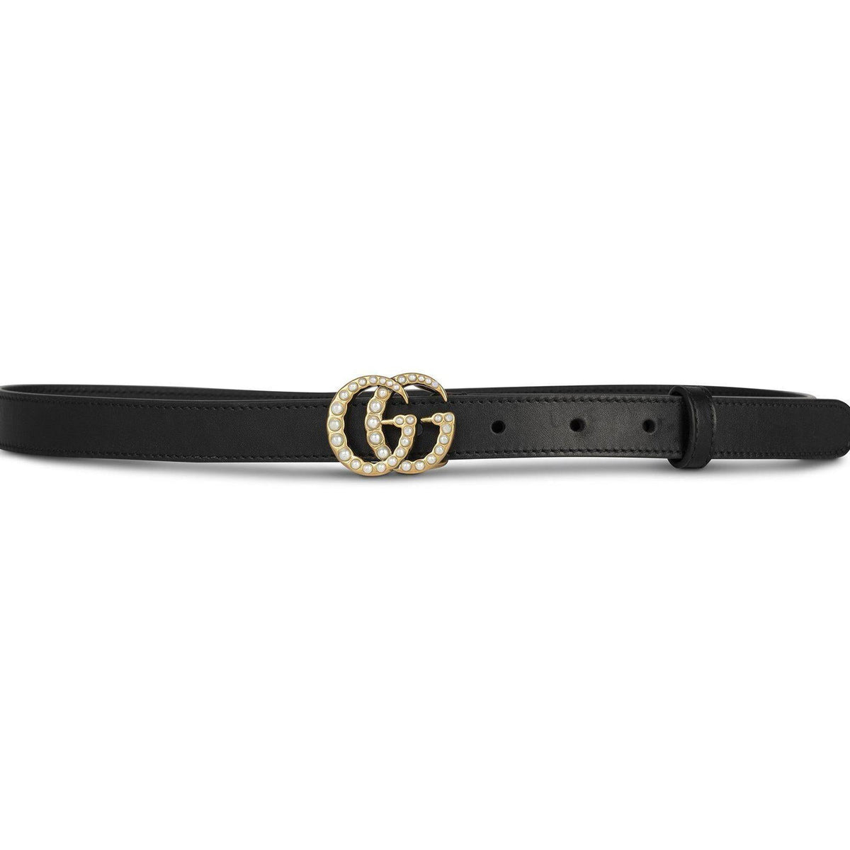 gucci-black-leather-belt-with- 