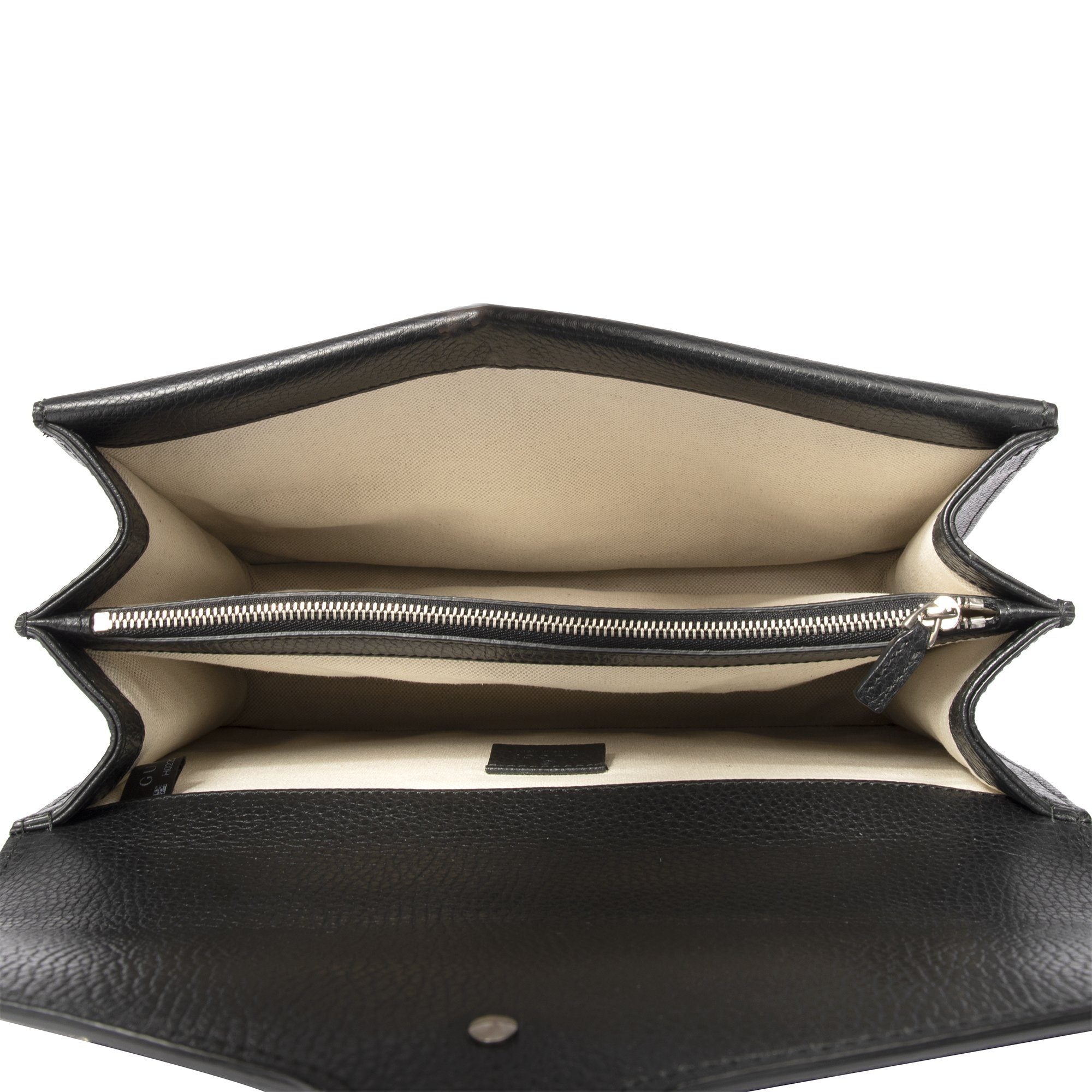 Gucci Black Leather Dionysus Medium Shoulder Bag