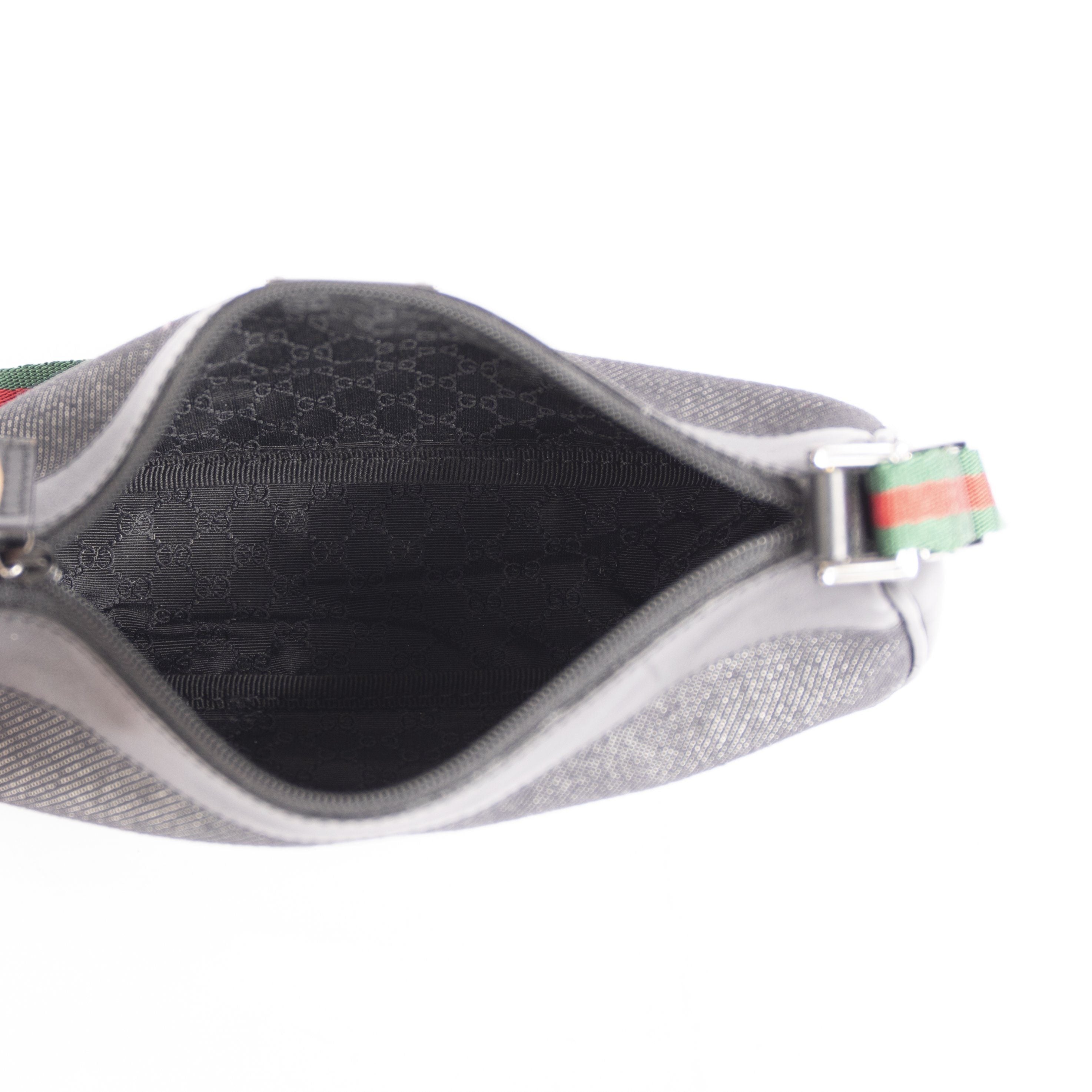 Gucci Denim Web Pochette