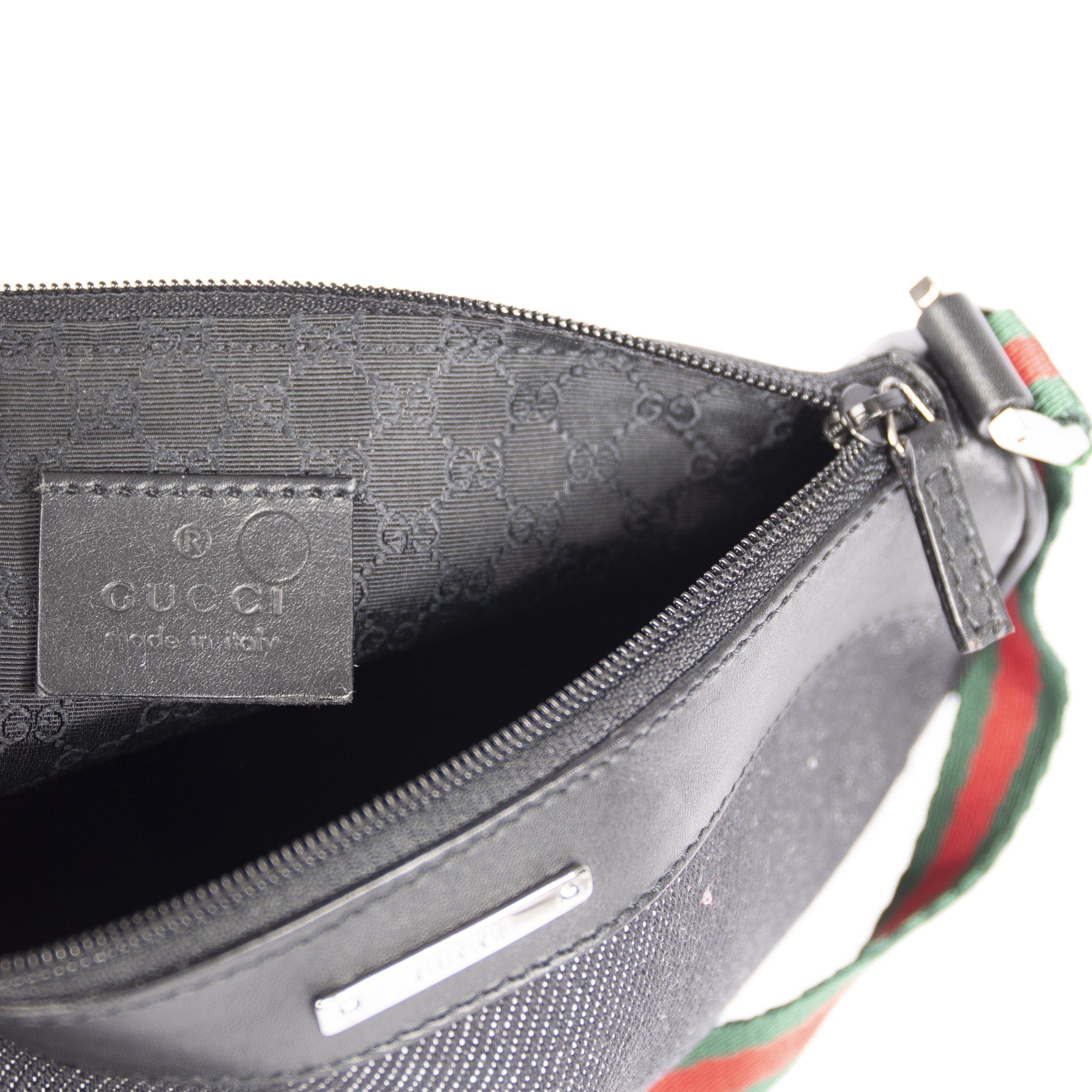 Gucci Denim Web Pochette