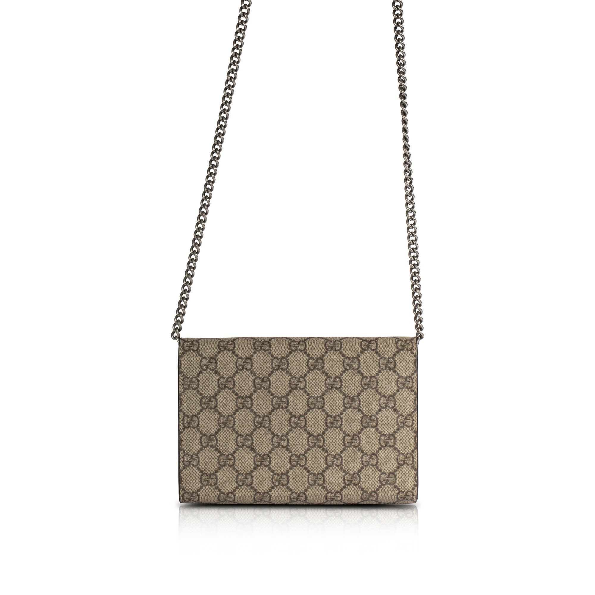 Gucci Dionysus GG Supreme Wallet on Chain