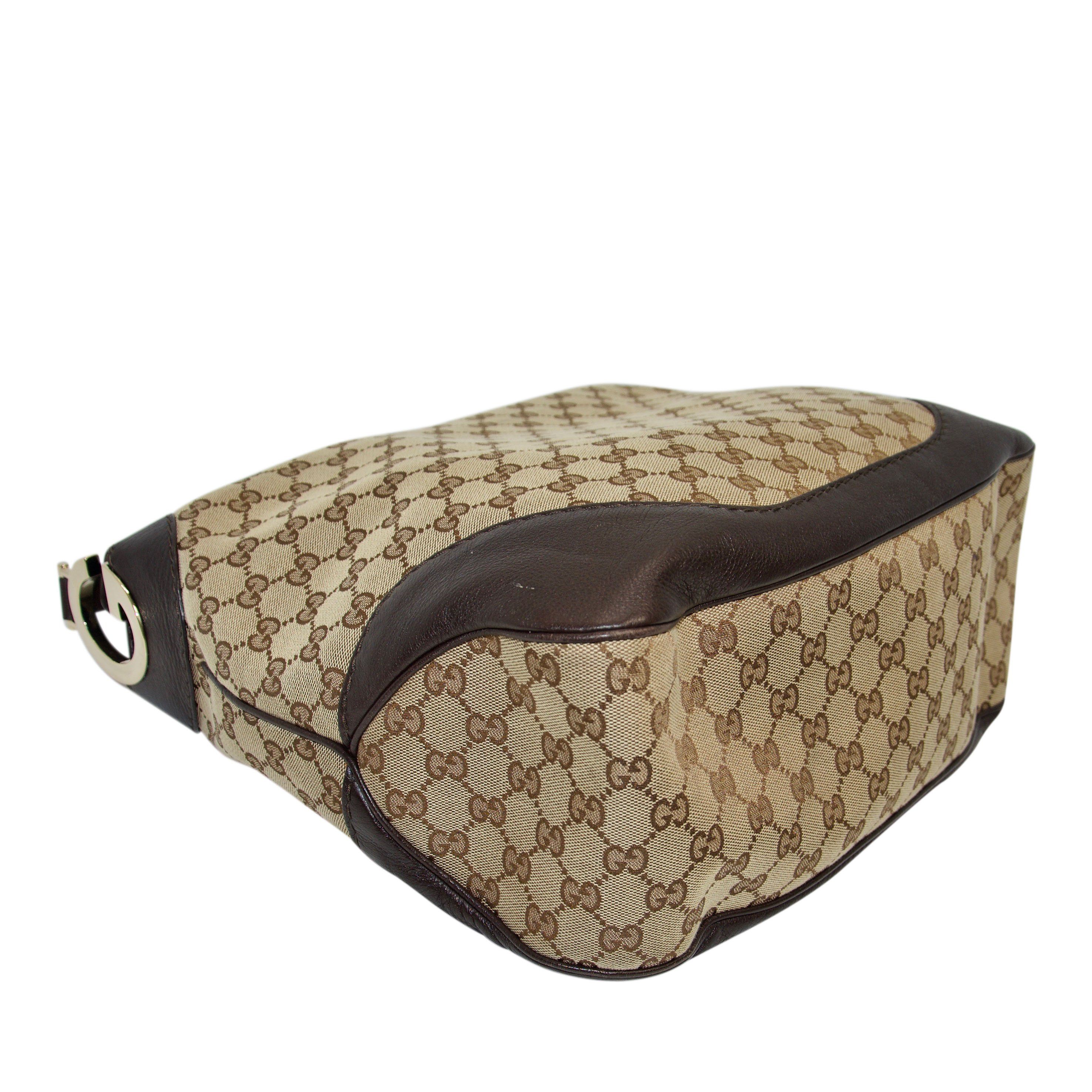 Gucci GG Canvas Charlotte Hobo