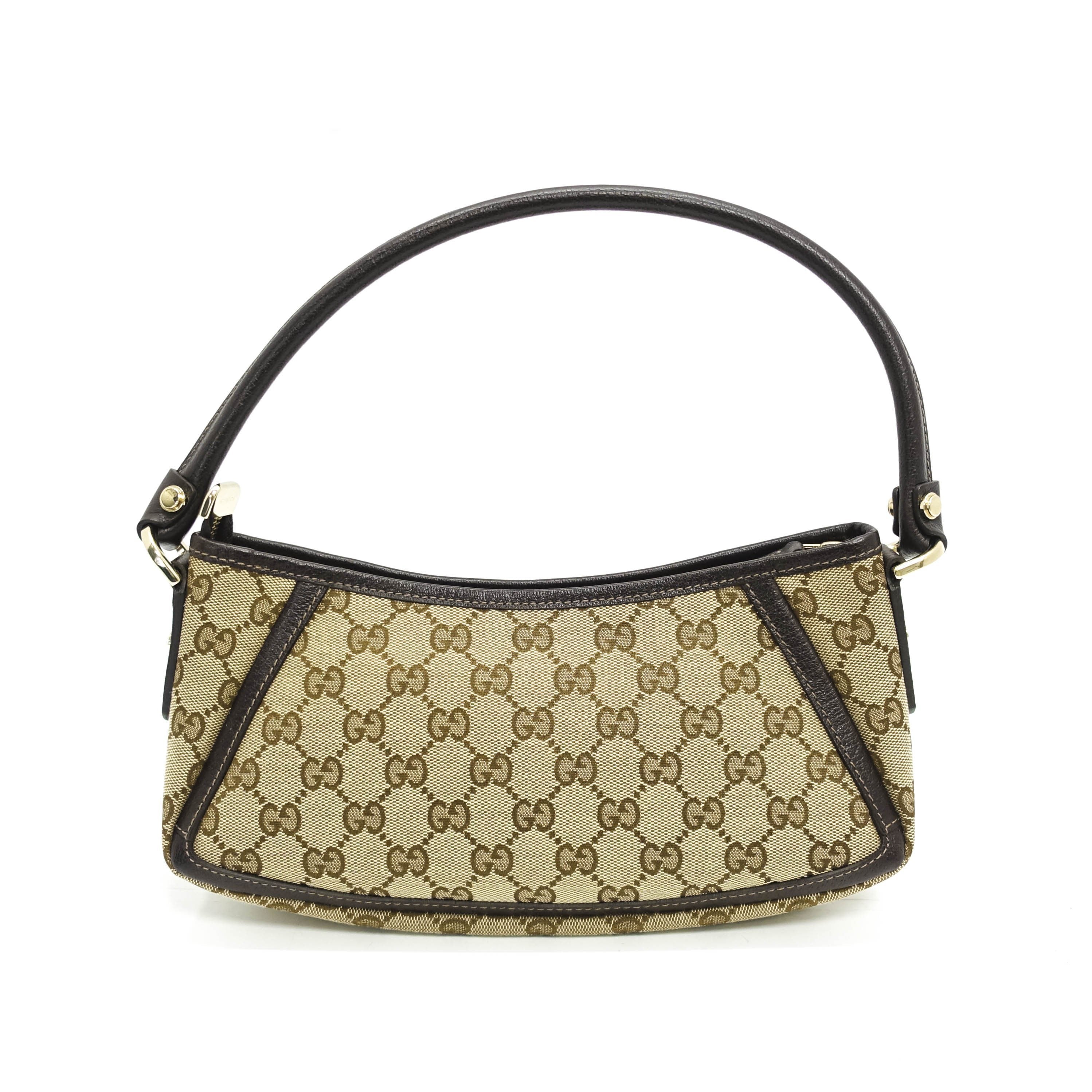 Gucci GG Canvas D Ring Abbey Pochette