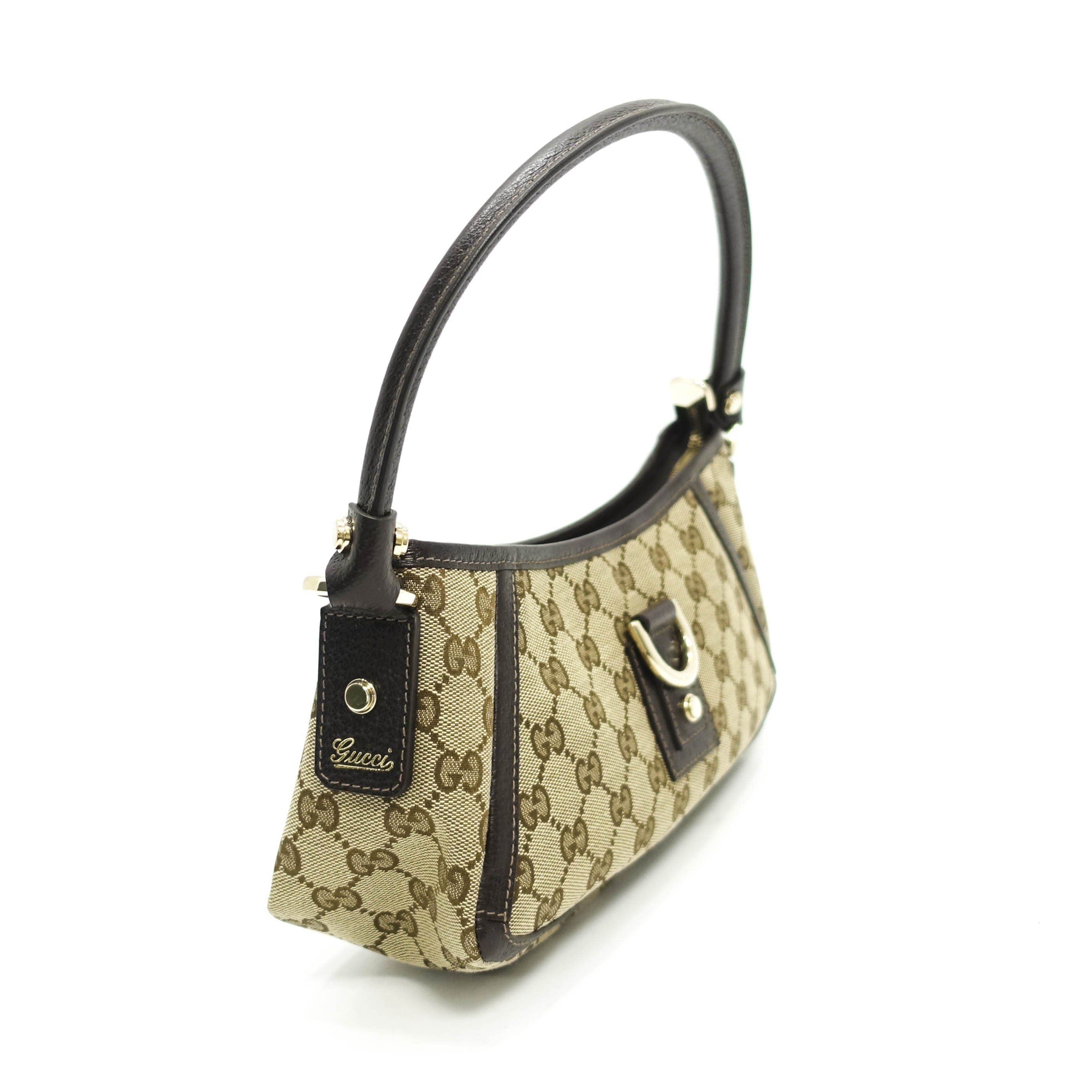 Gucci GG Canvas D Ring Abbey Pochette