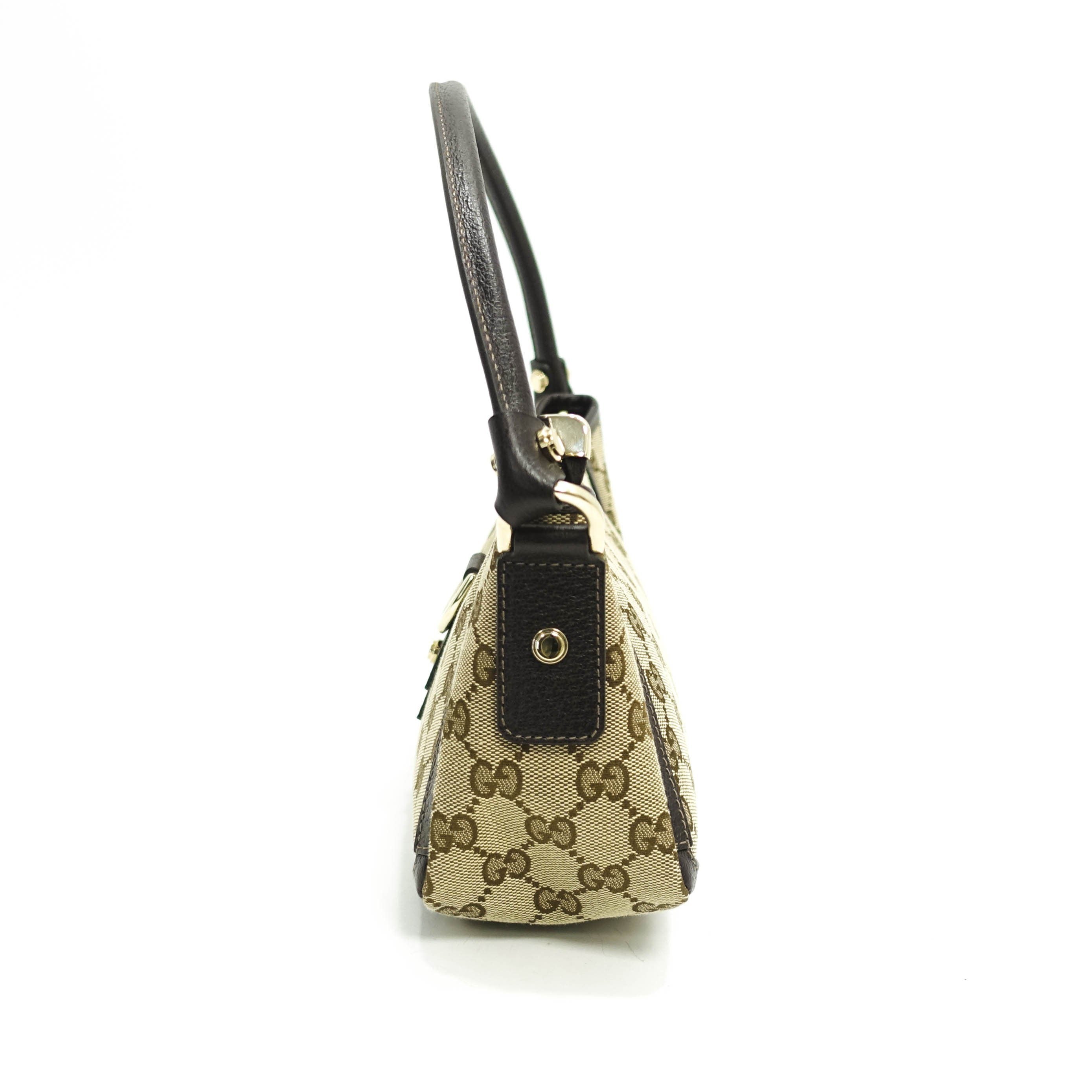 Gucci GG Canvas D Ring Abbey Pochette