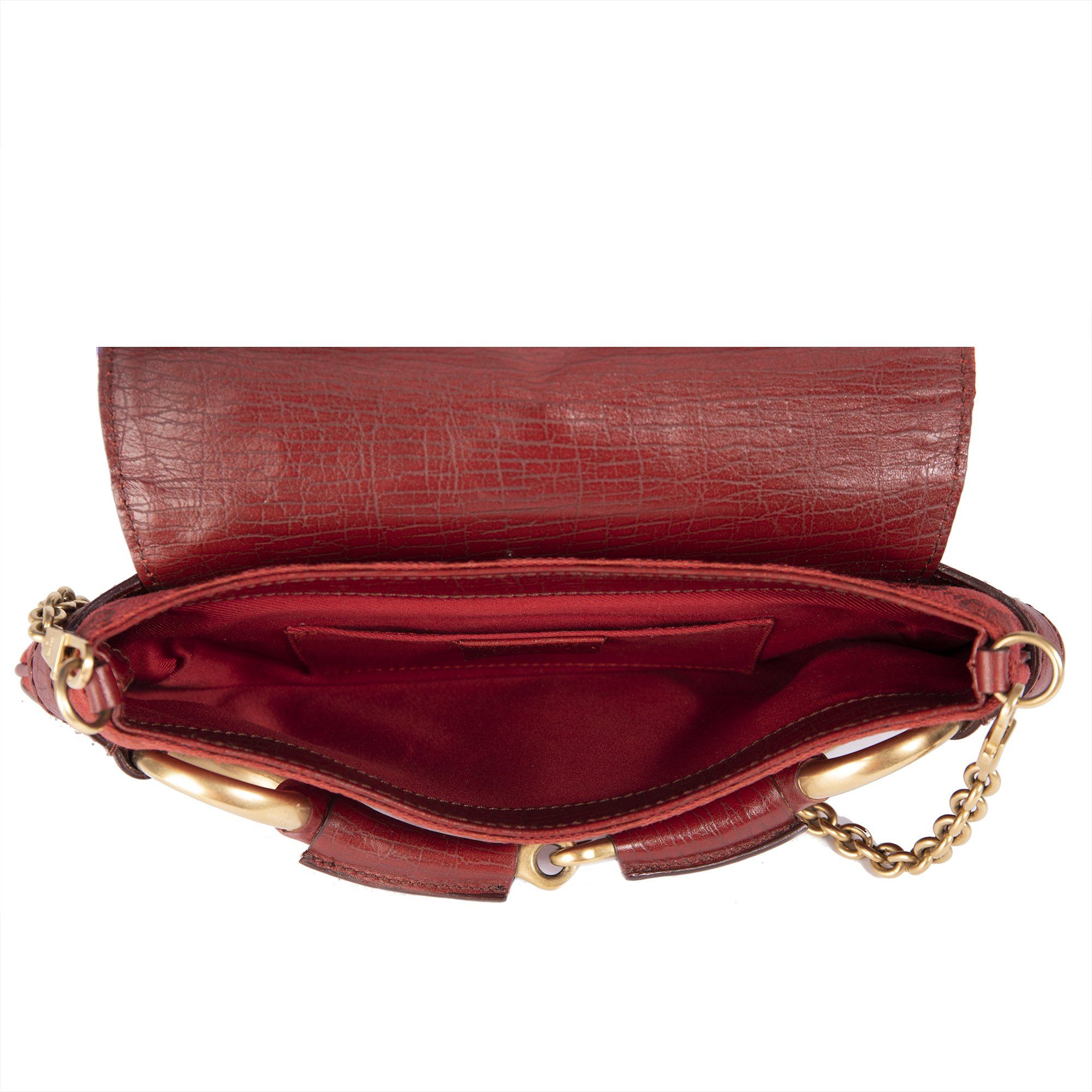 Gucci GG Canvas Horsebit Clutch