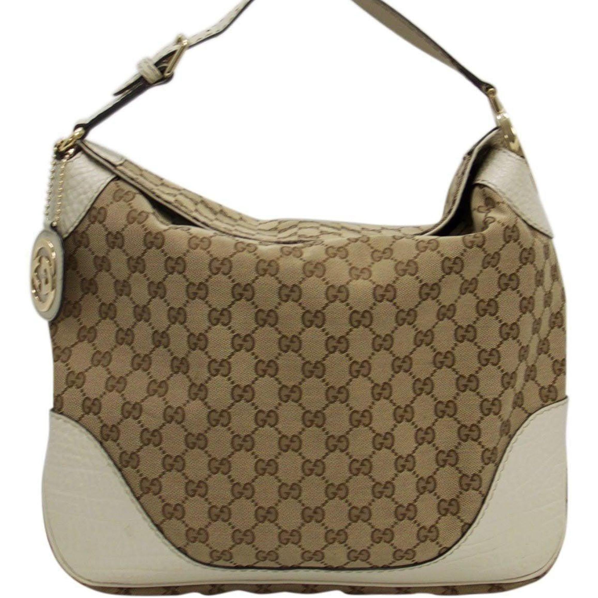 Gucci GG Canvas Medium Charlotte Hobo