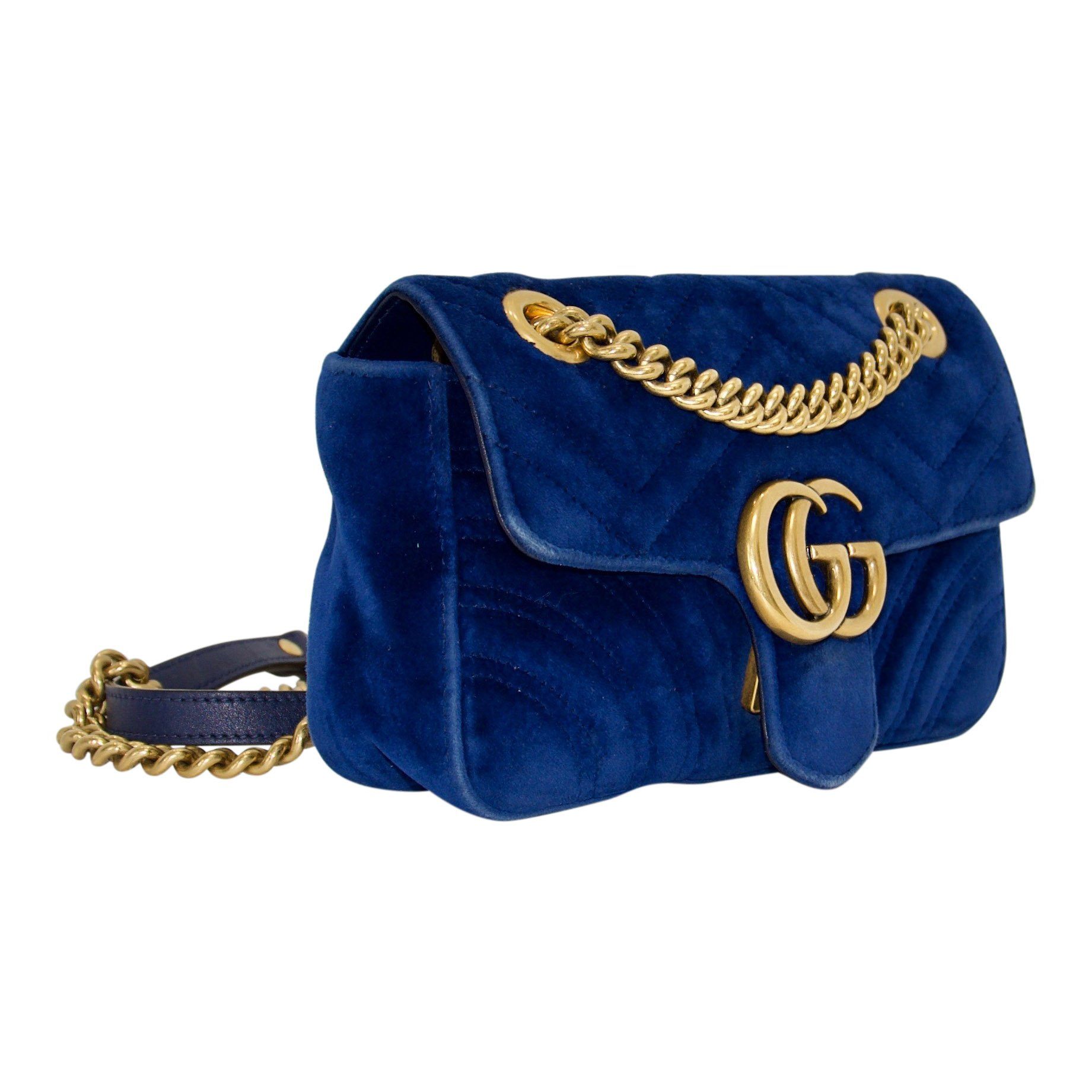 Gucci GG Marmont Velvet Mini Bag