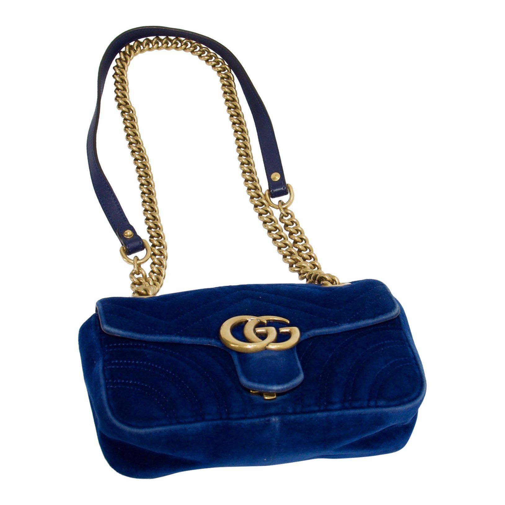 Gucci GG Marmont Velvet Mini Bag