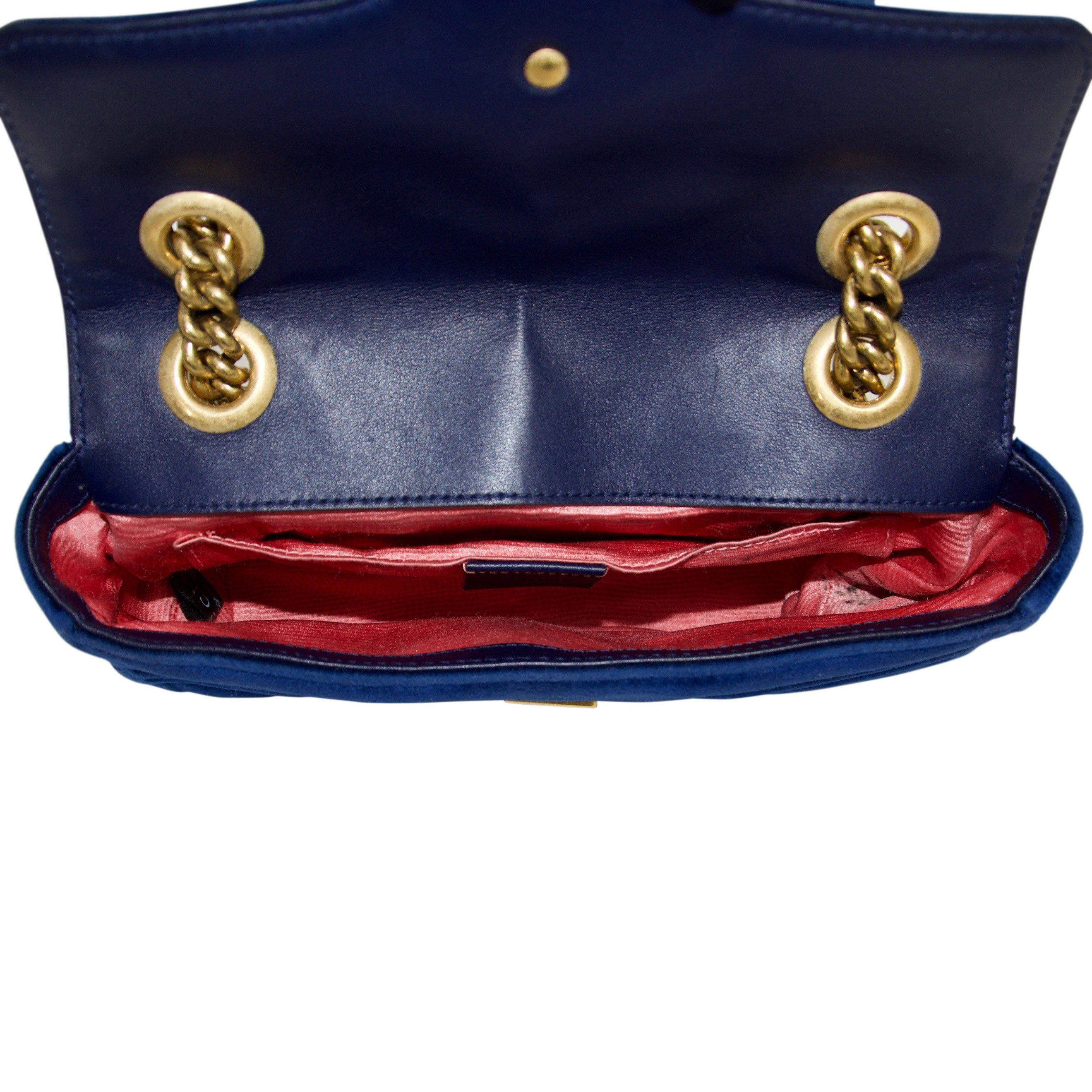 Gucci GG Marmont Velvet Mini Bag