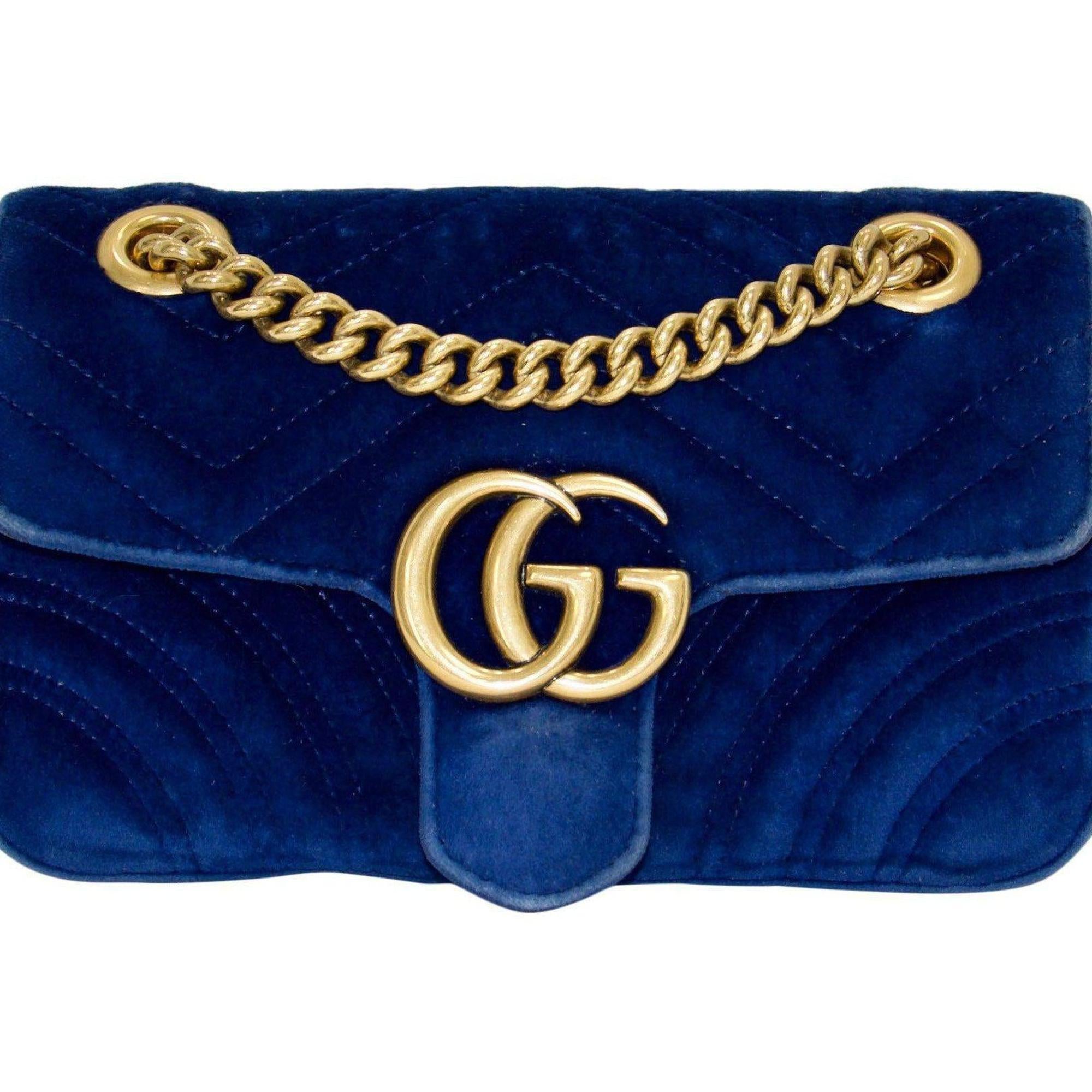 Gucci GG Marmont Velvet Mini Bag