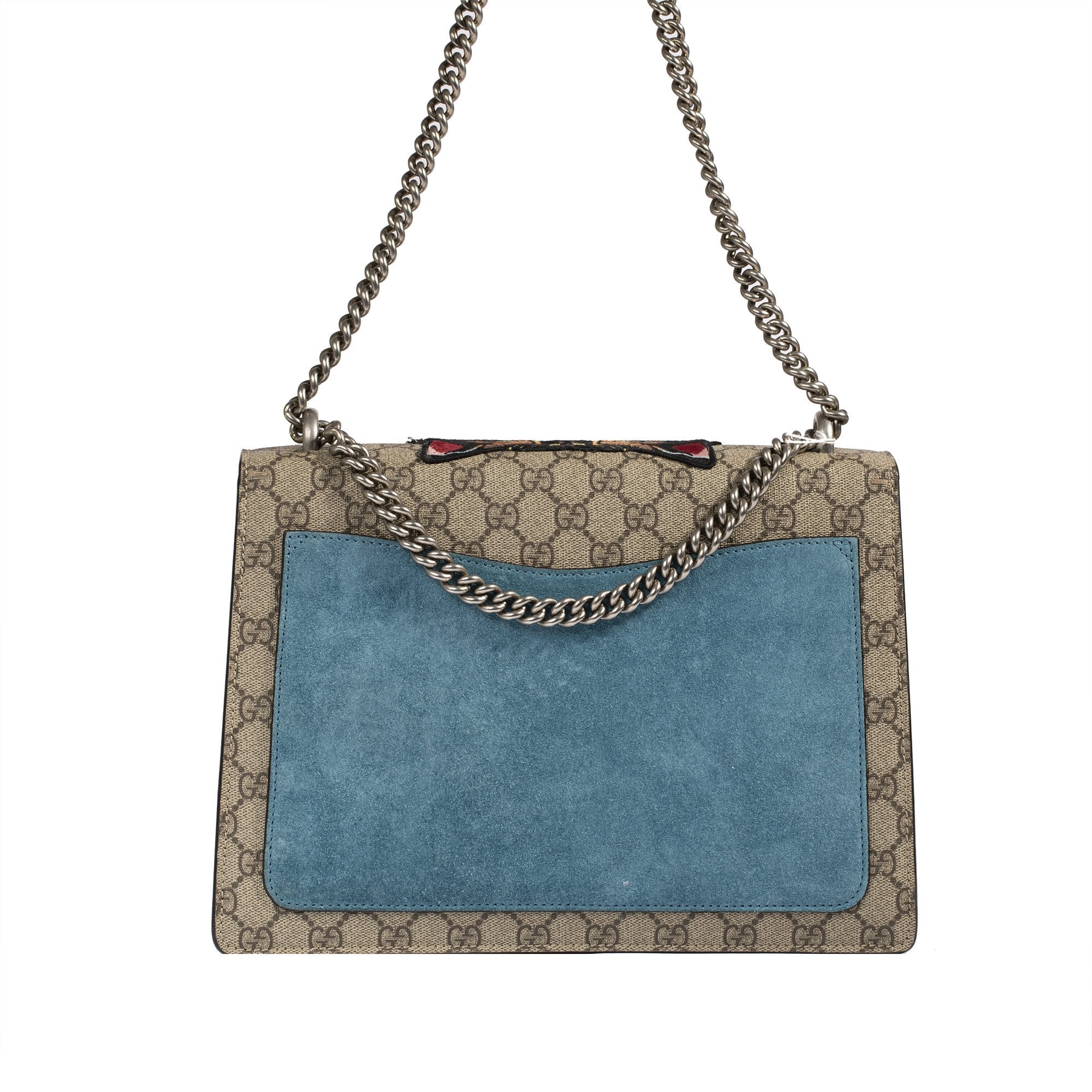 Gucci GG Supreme Angry Cat Medium Dionysus Shoulder Bag
