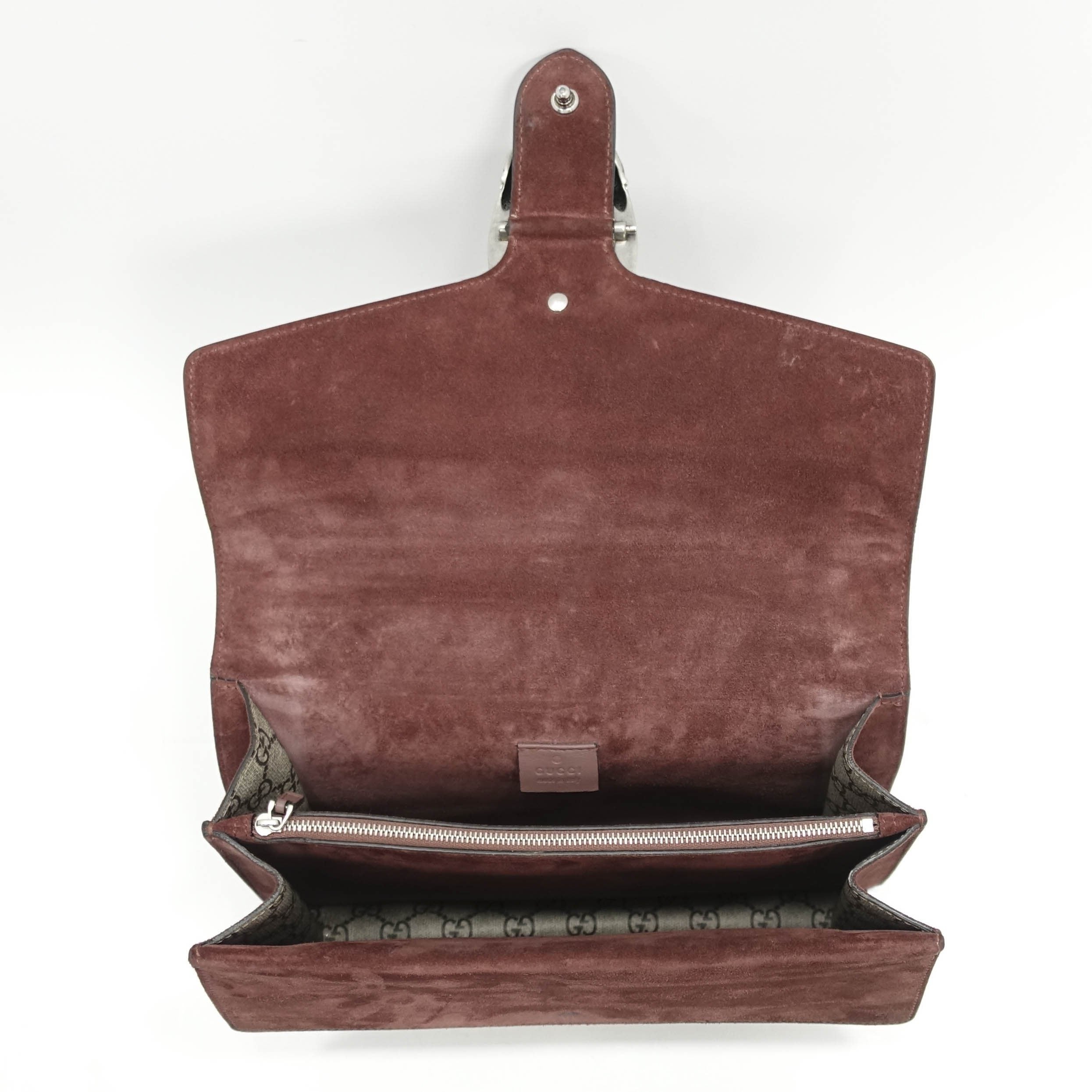 Gucci GG Supreme Blooms Medium Dionysus Shoulder Bag