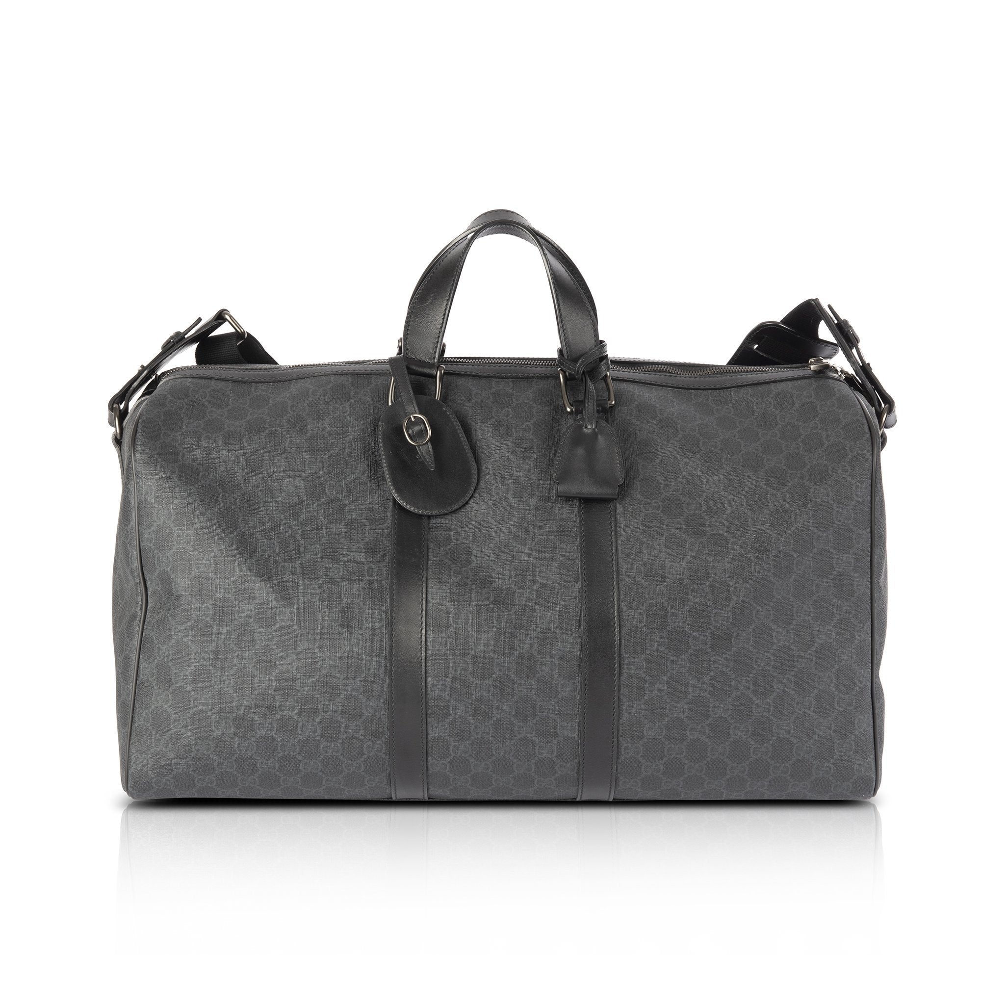 Gucci GG Supreme Canvas Carry-On Duffle Bag