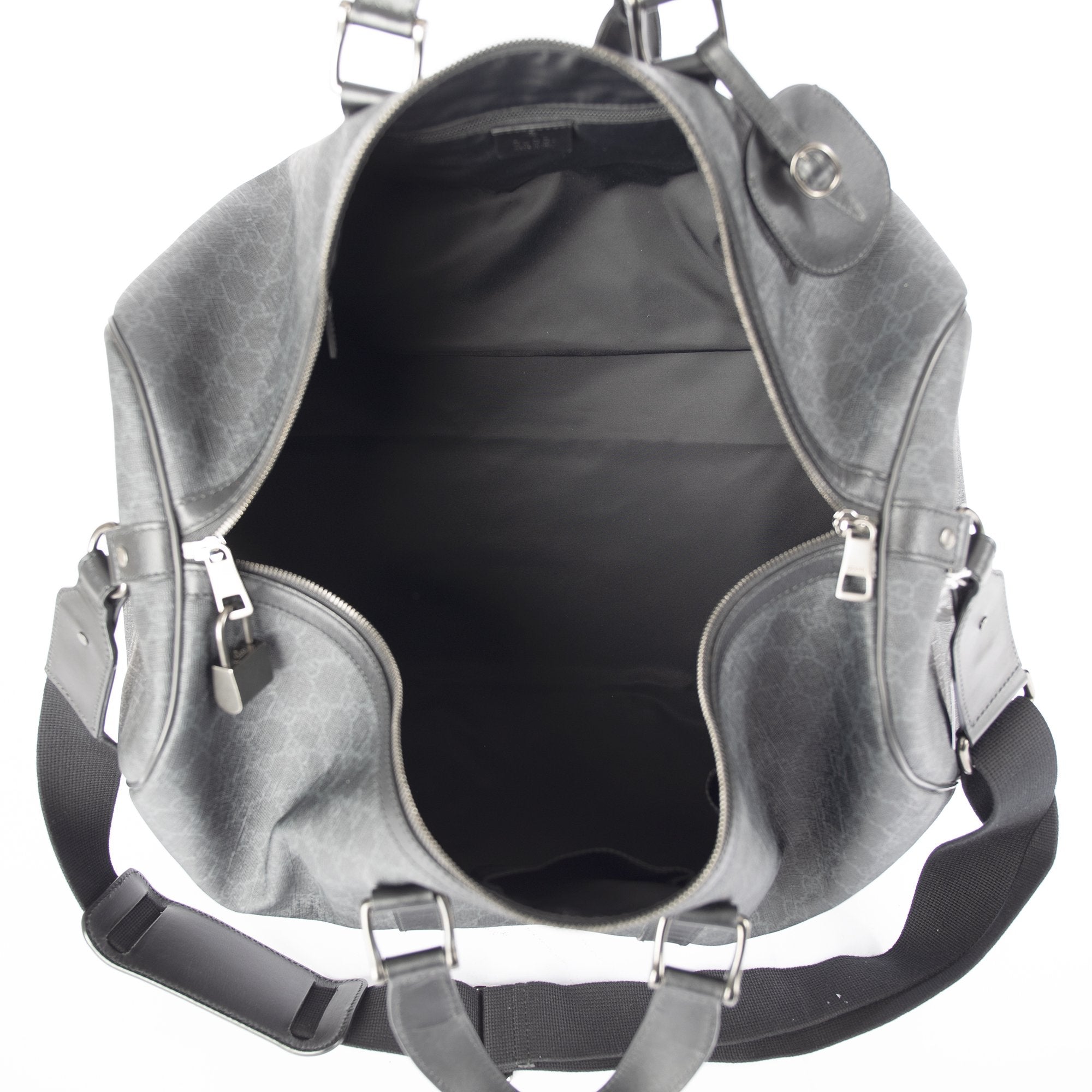 Gucci GG Supreme Canvas Carry-On Duffle Bag