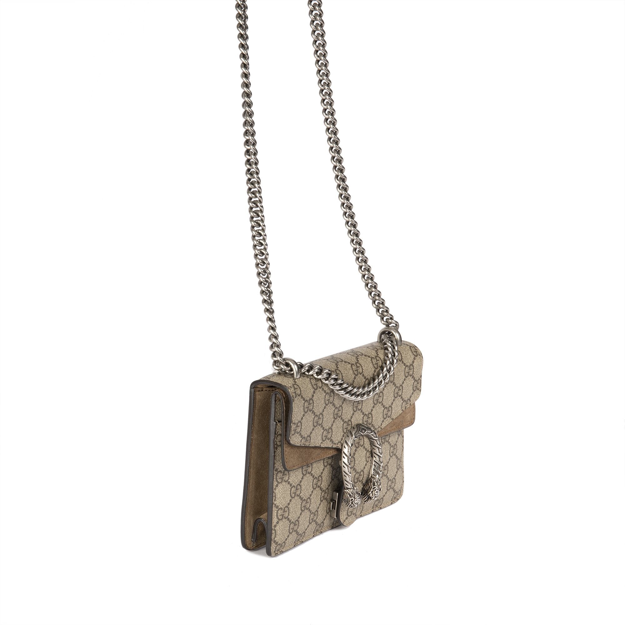 Gucci GG Supreme Mini Dionysus Shoulder Bag