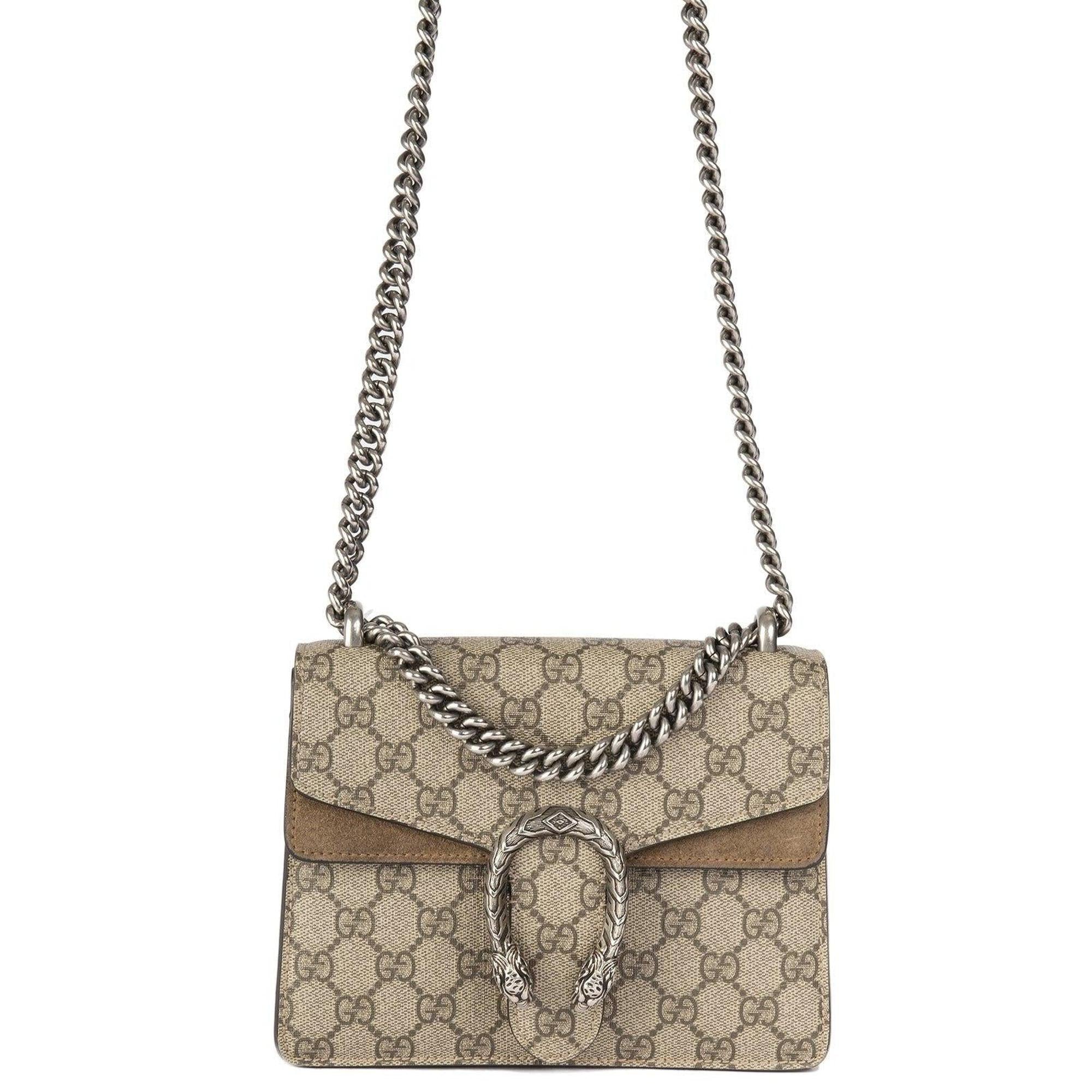 Gucci GG Supreme Mini Dionysus Shoulder Bag