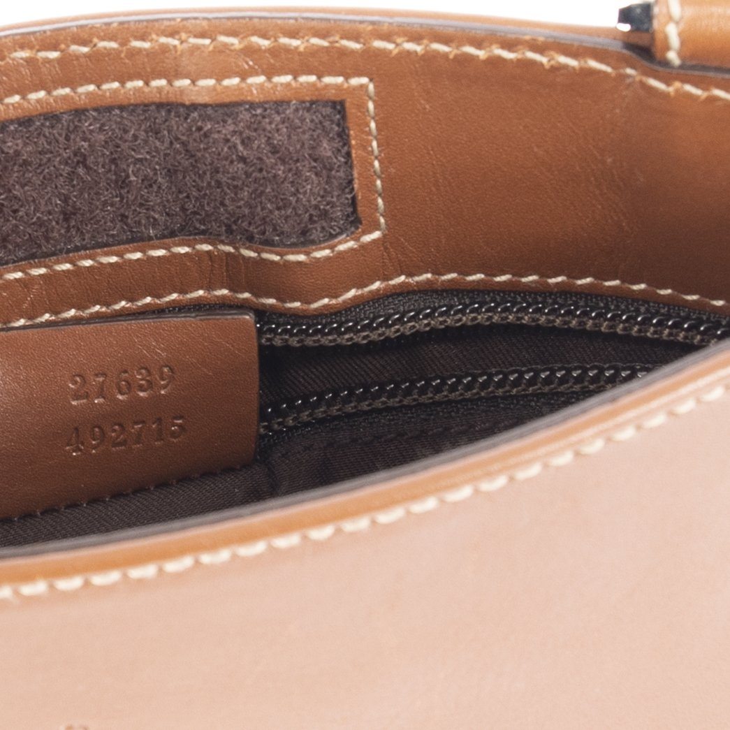 Gucci Guccissima Leather Messenger Bag