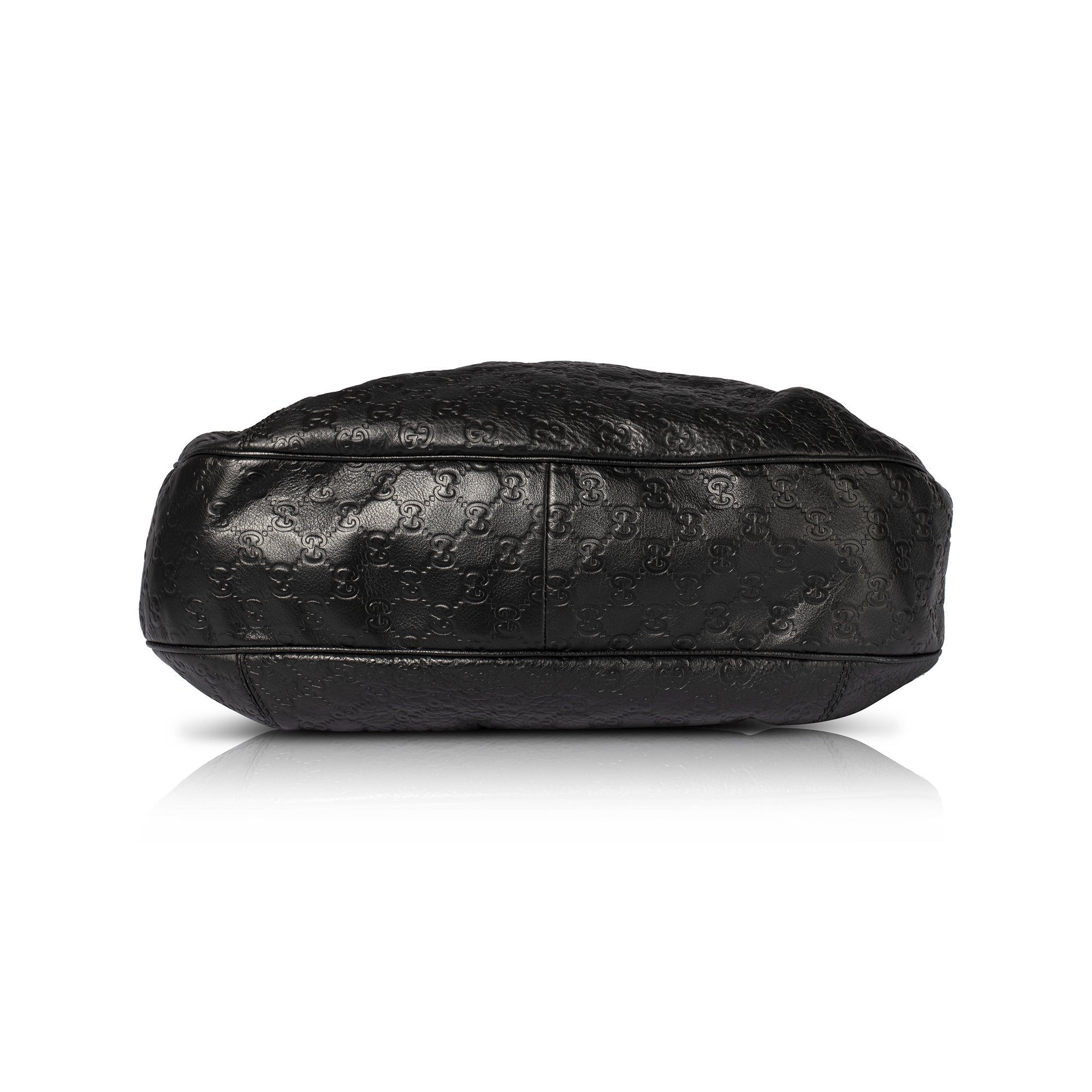 Gucci Guccissima Leather New Ladies Web Hobo