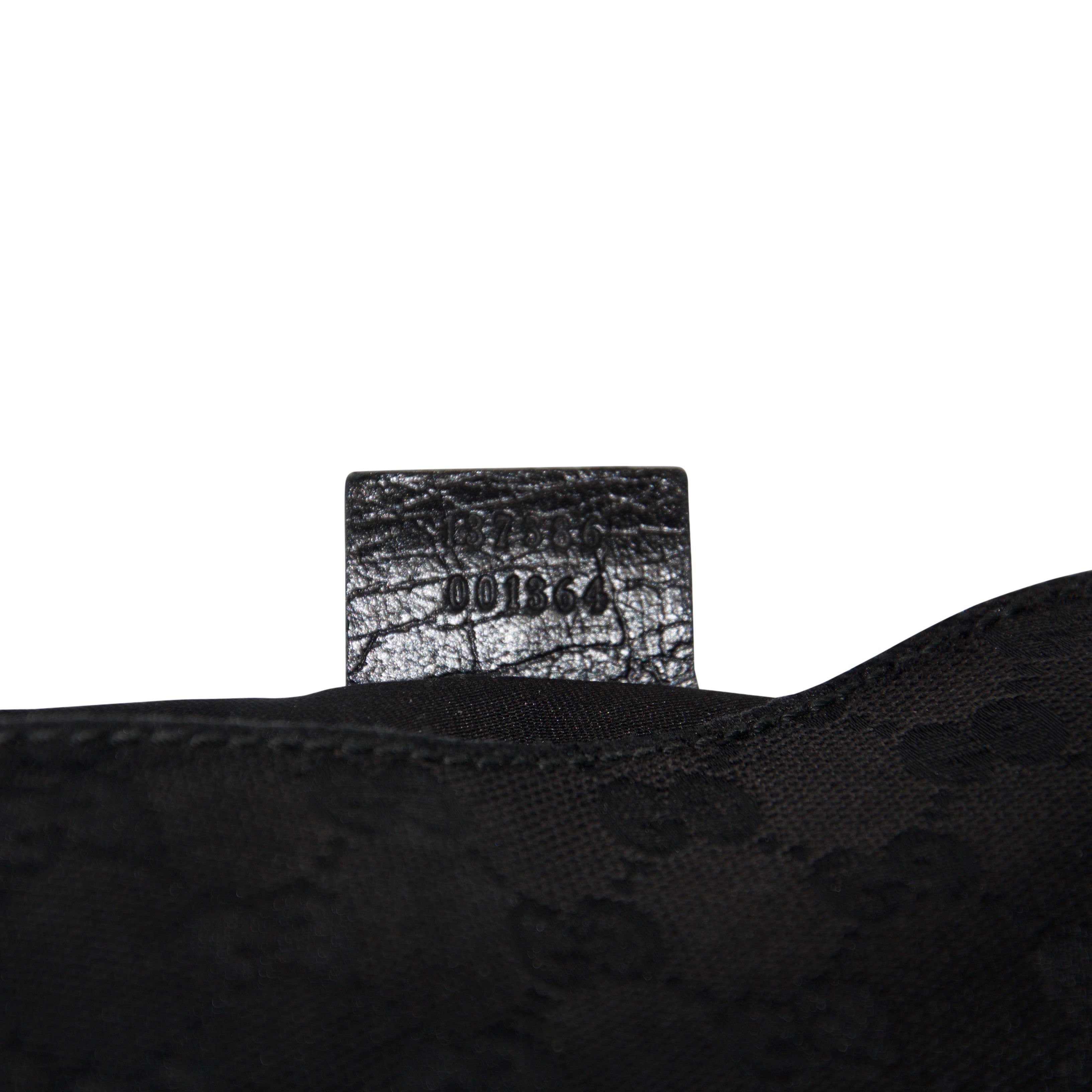 Gucci Large GG Canvas Hasler Hobo