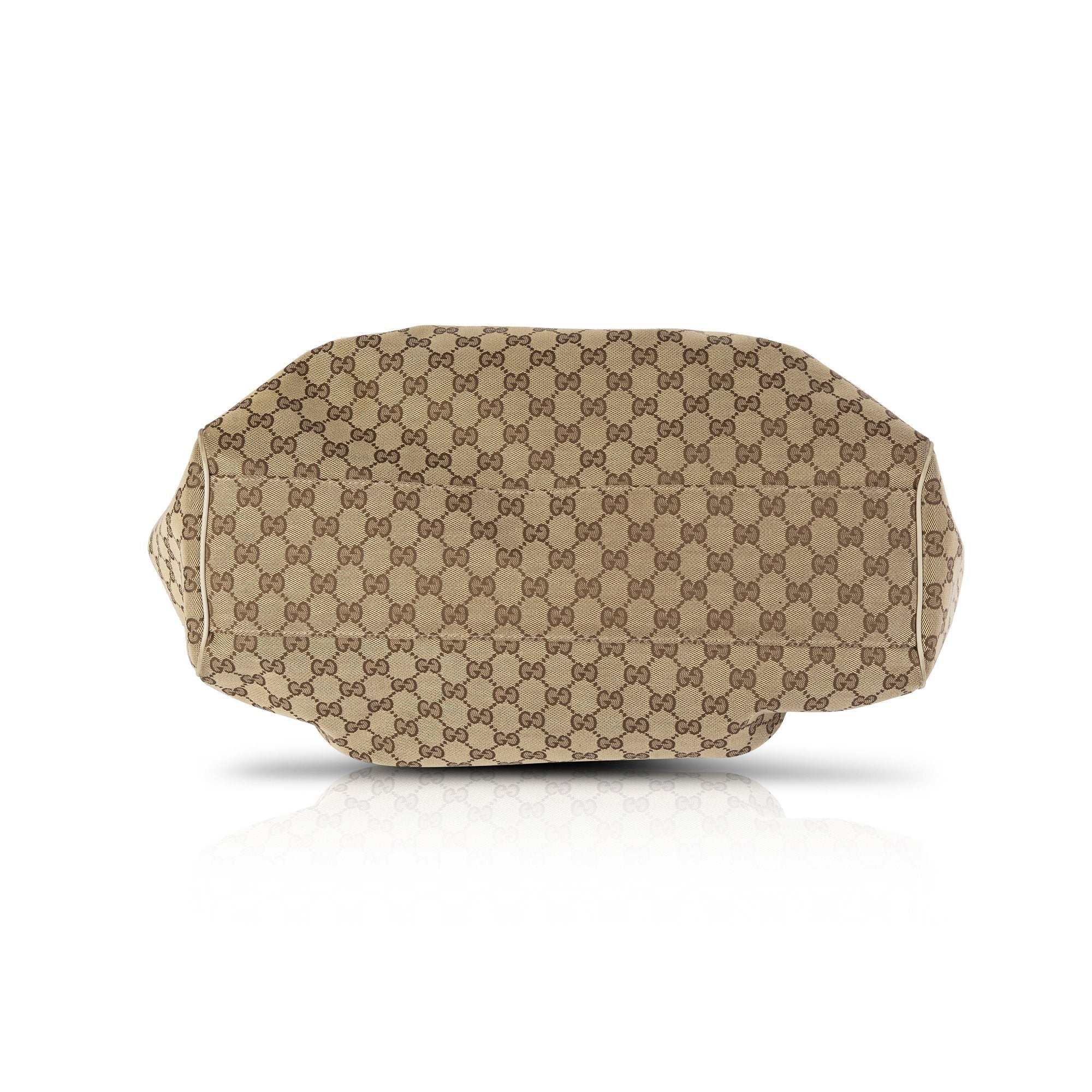 Gucci Large GG Canvas Sukey Tote