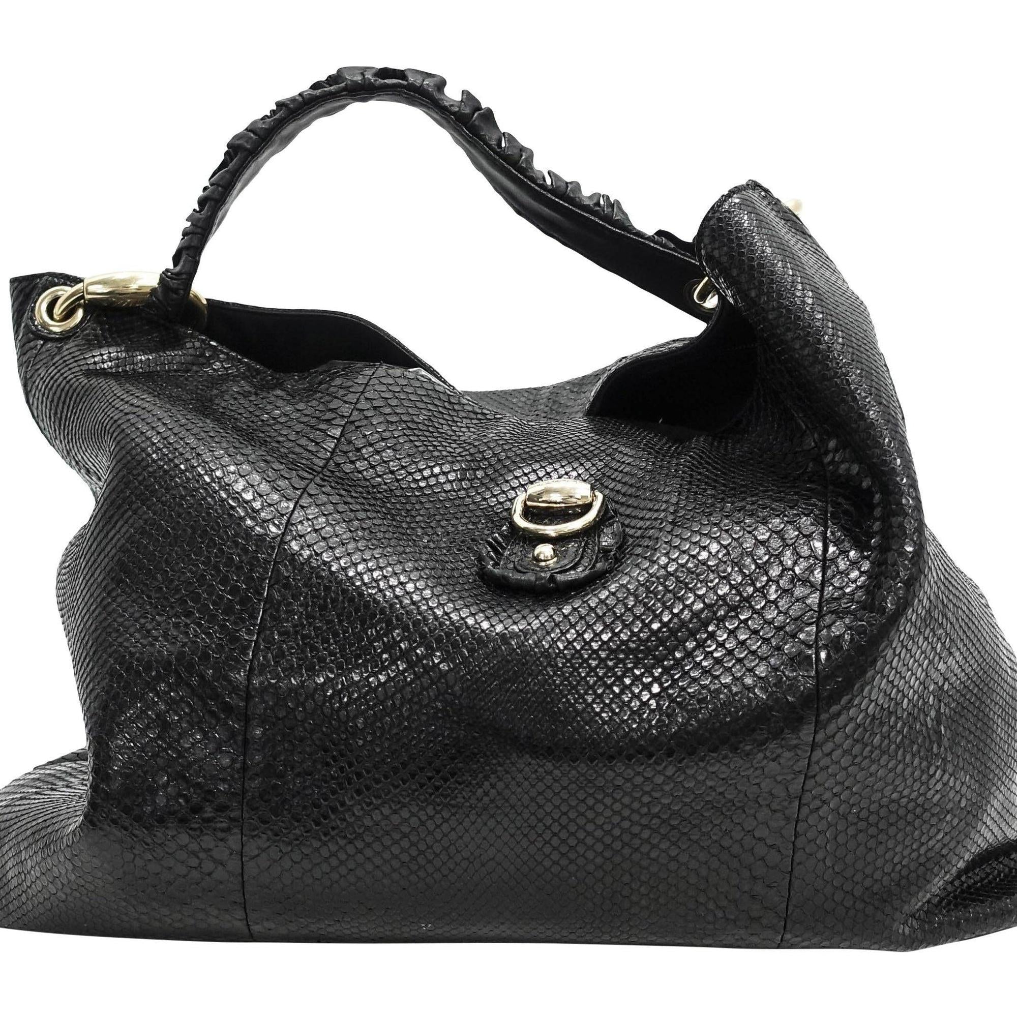 Gucci Large Python Sabrina Hobo