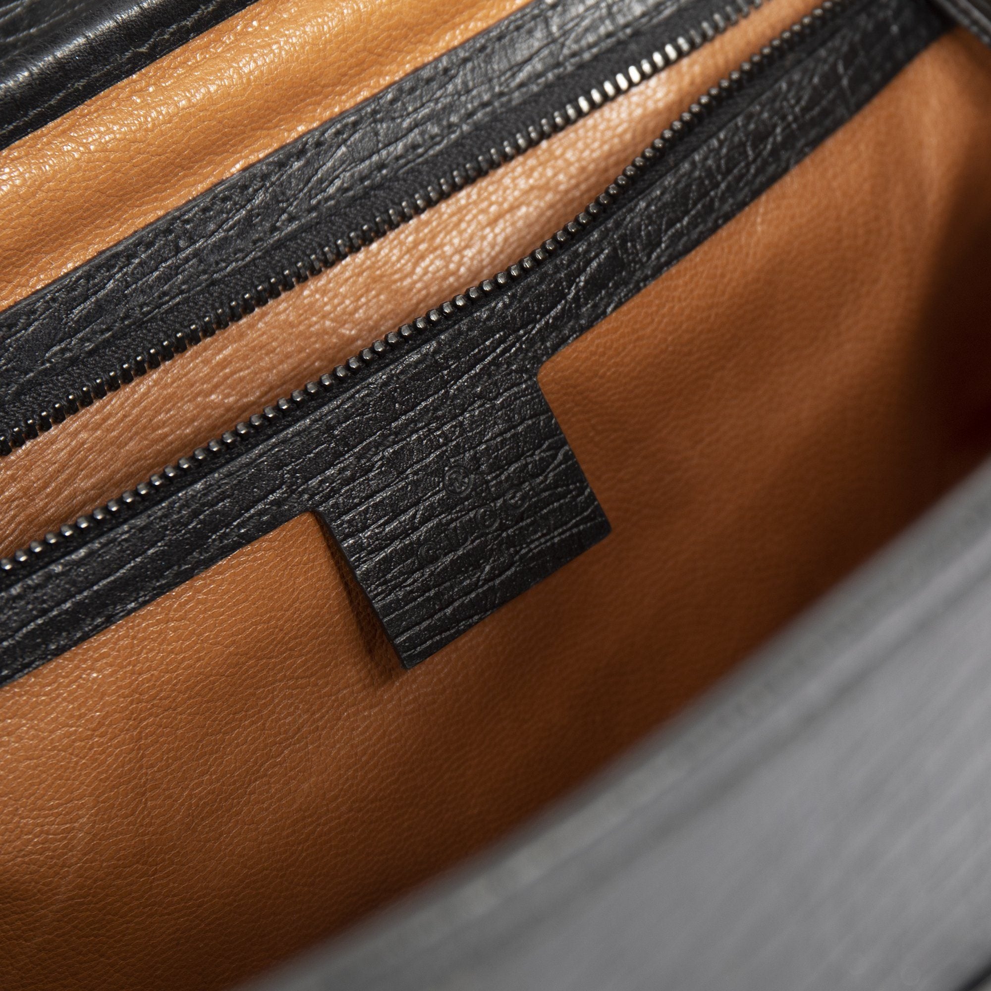 Gucci Leather Bamboo Bullet Bag