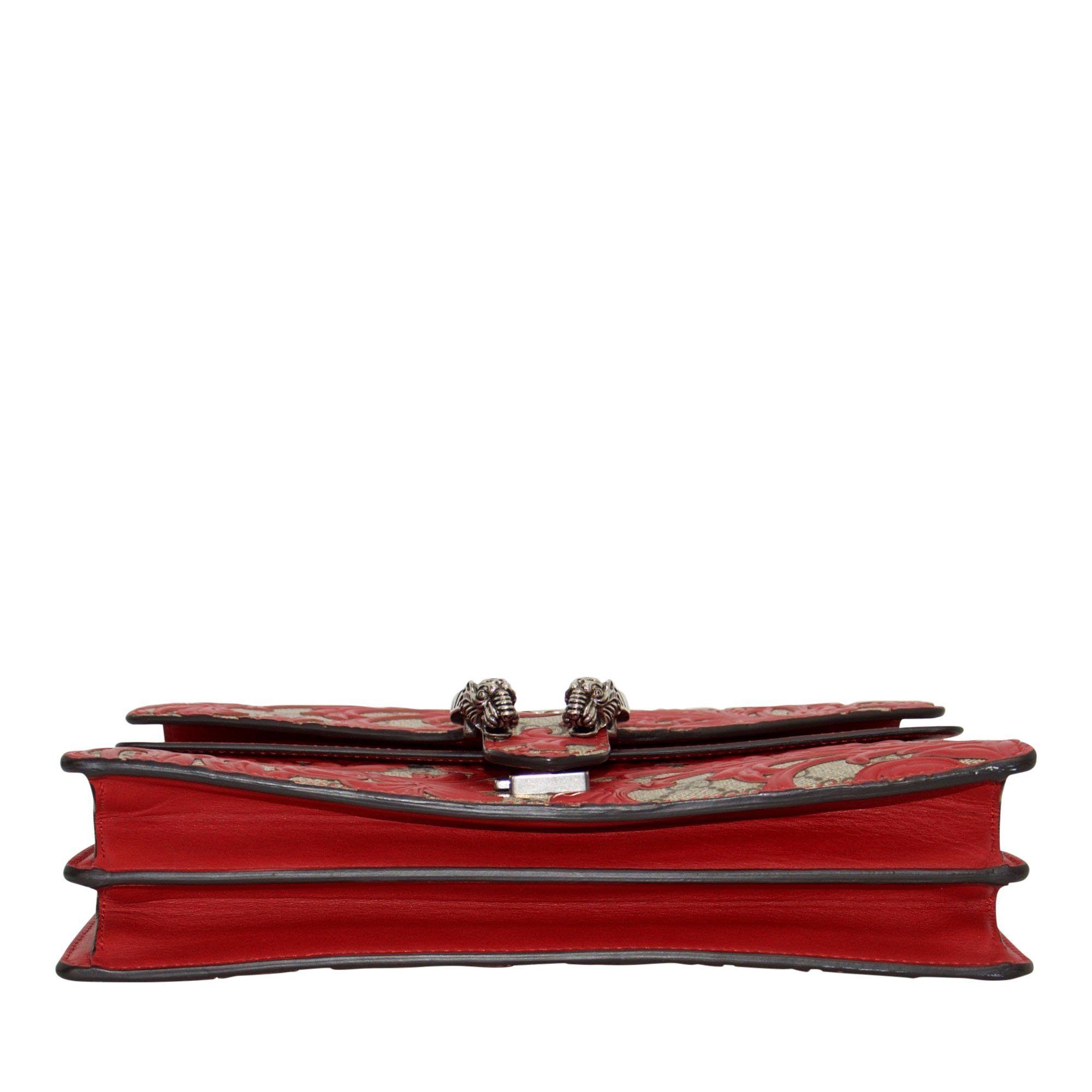 Gucci Limited Edition GG Supreme Arabesque Dionysus Bag