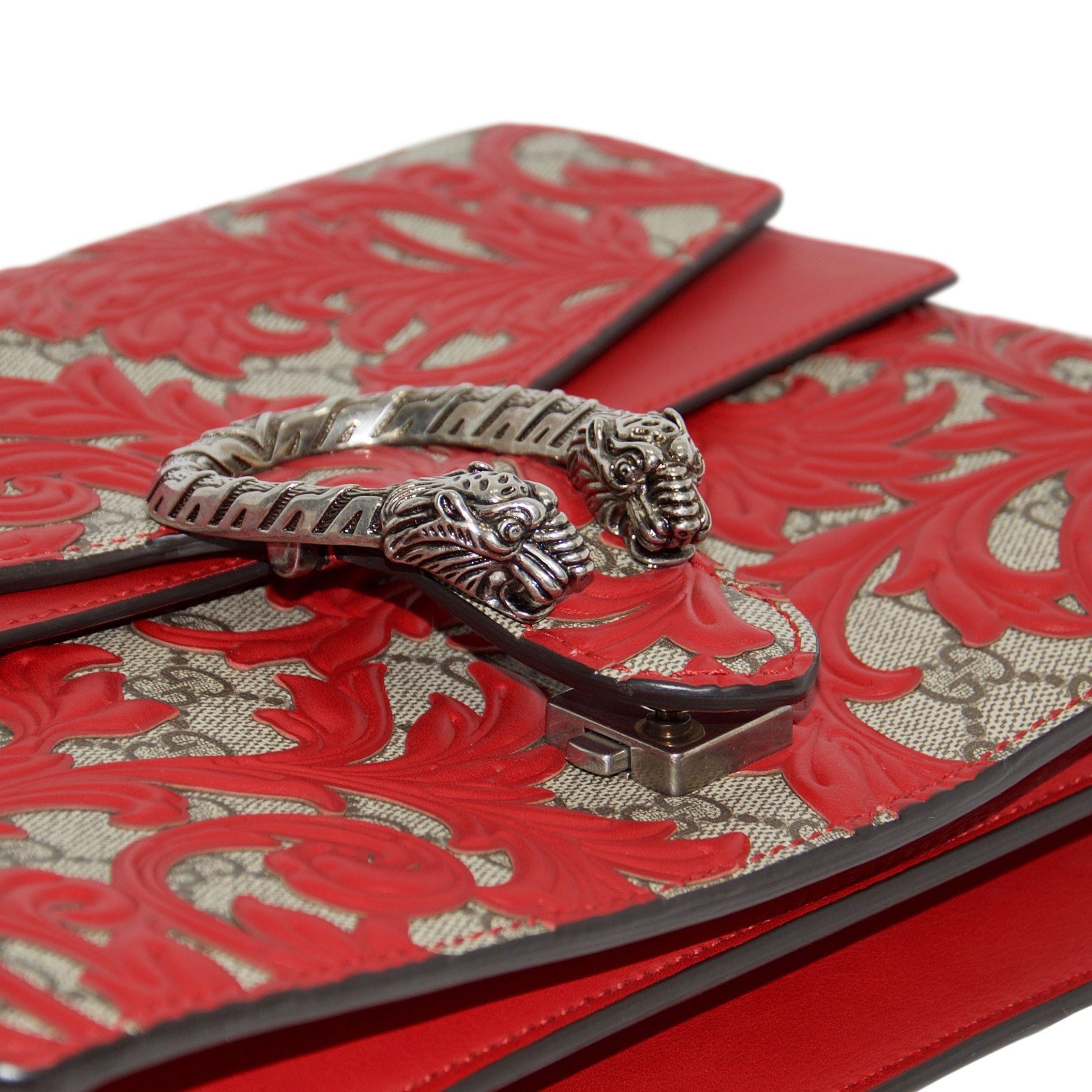 Gucci Limited Edition GG Supreme Arabesque Dionysus Bag