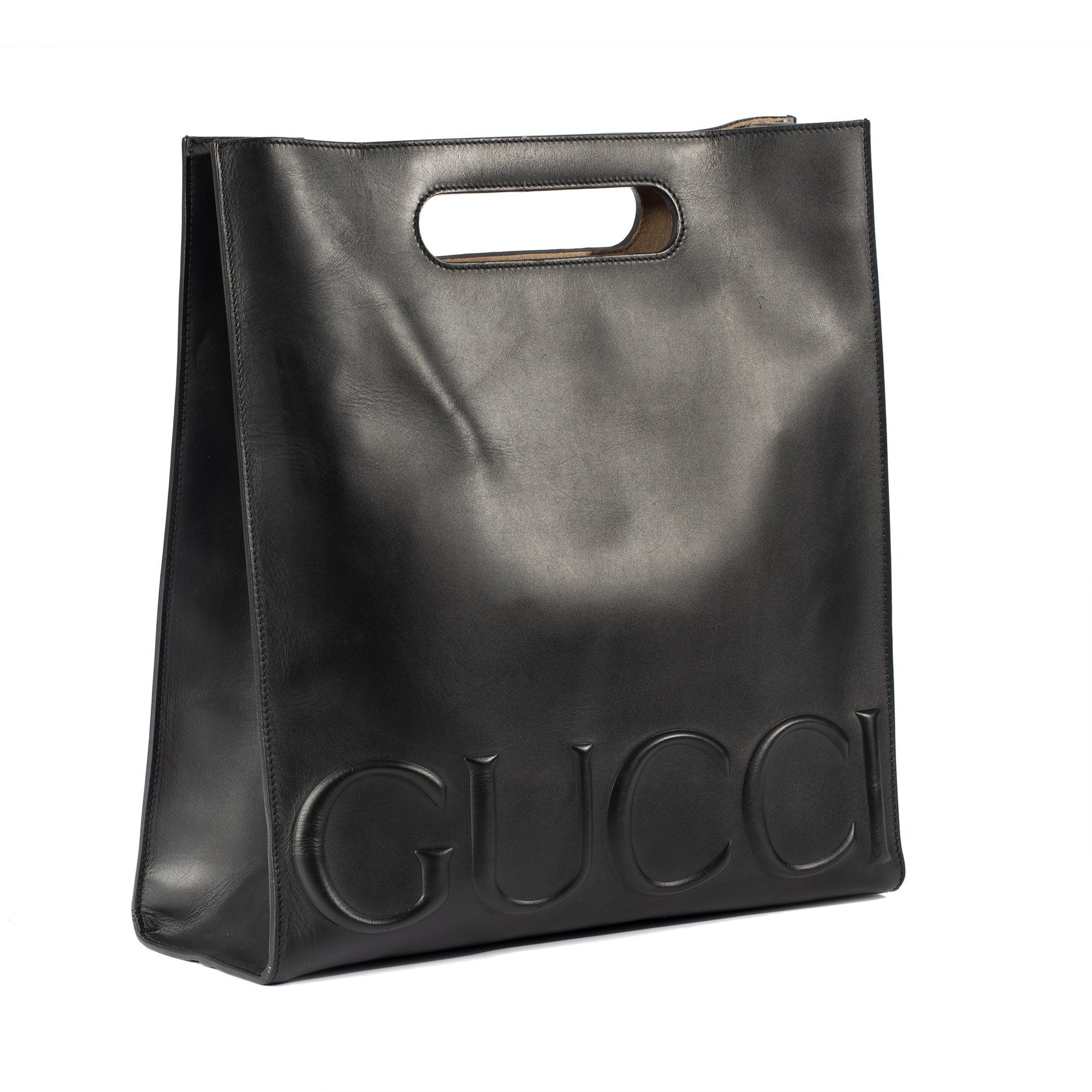 Gucci Linea XL Leather Tote Bag