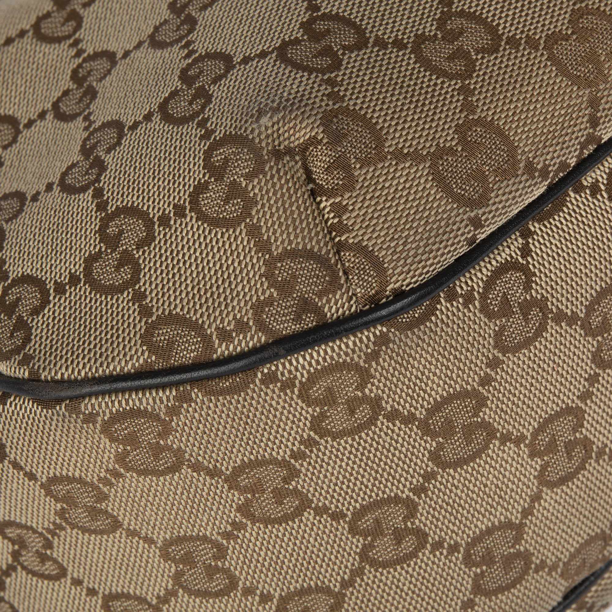 Gucci Medium GG New Ladies Web Hobo
