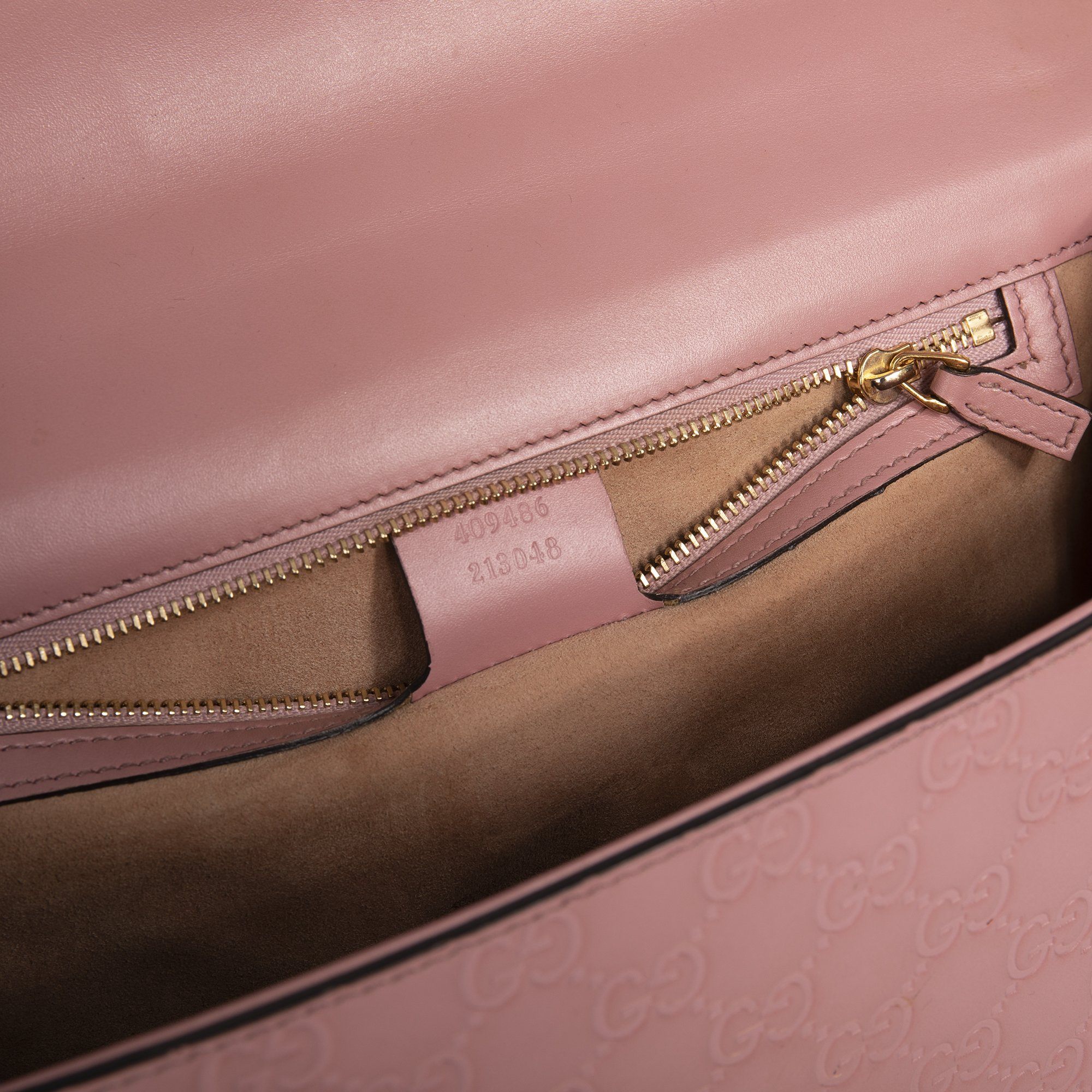 Gucci Medium Signature Padlock Shoulder Bag