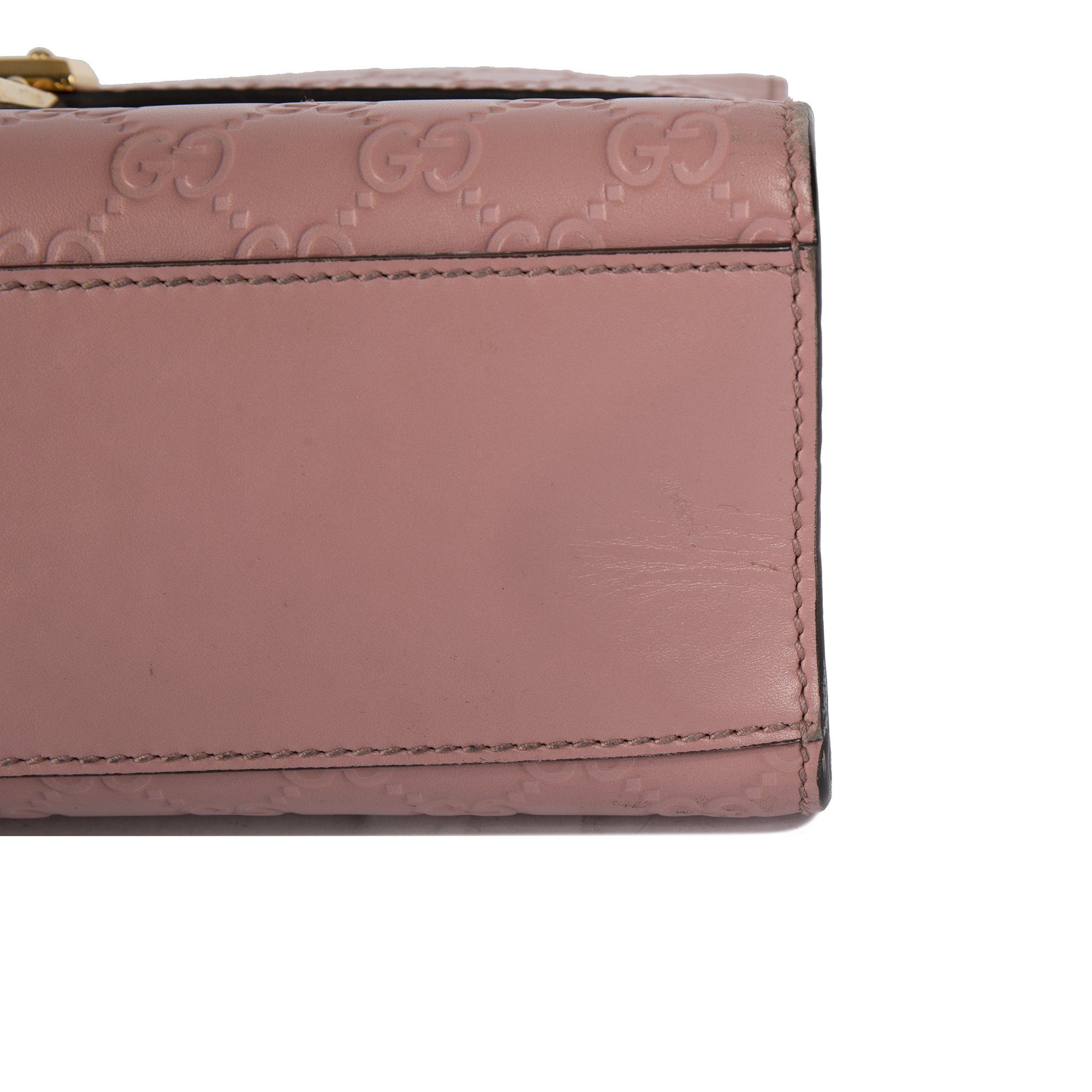 Gucci Medium Signature Padlock Shoulder Bag