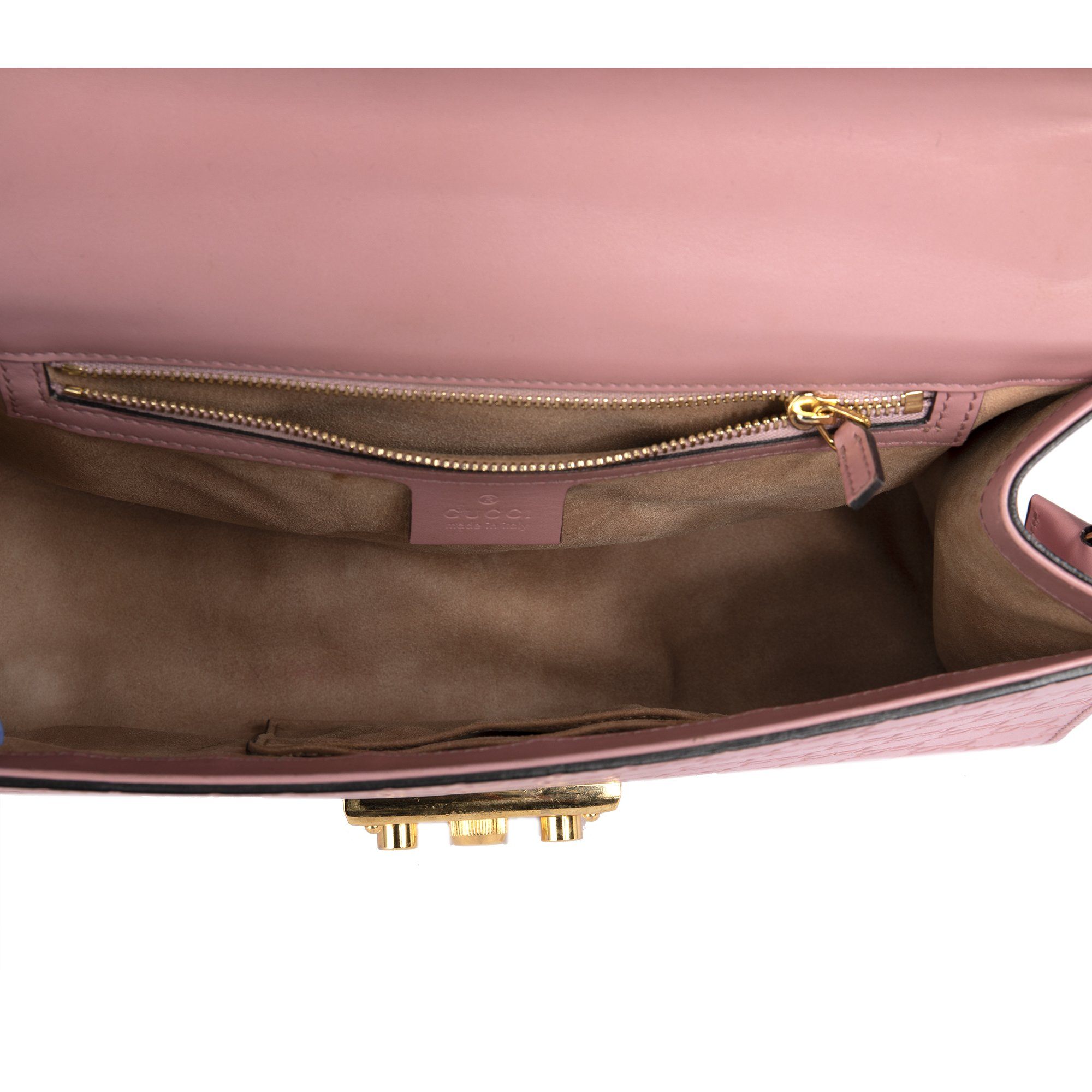 Gucci Medium Signature Padlock Shoulder Bag