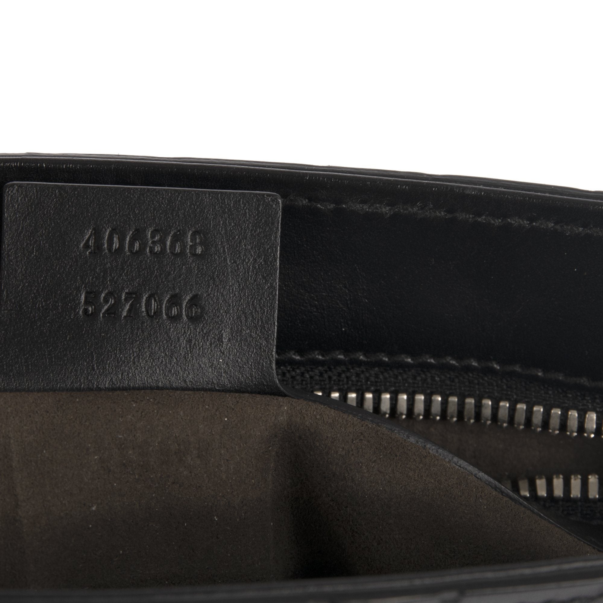 Gucci Signature Leather Messenger Bag