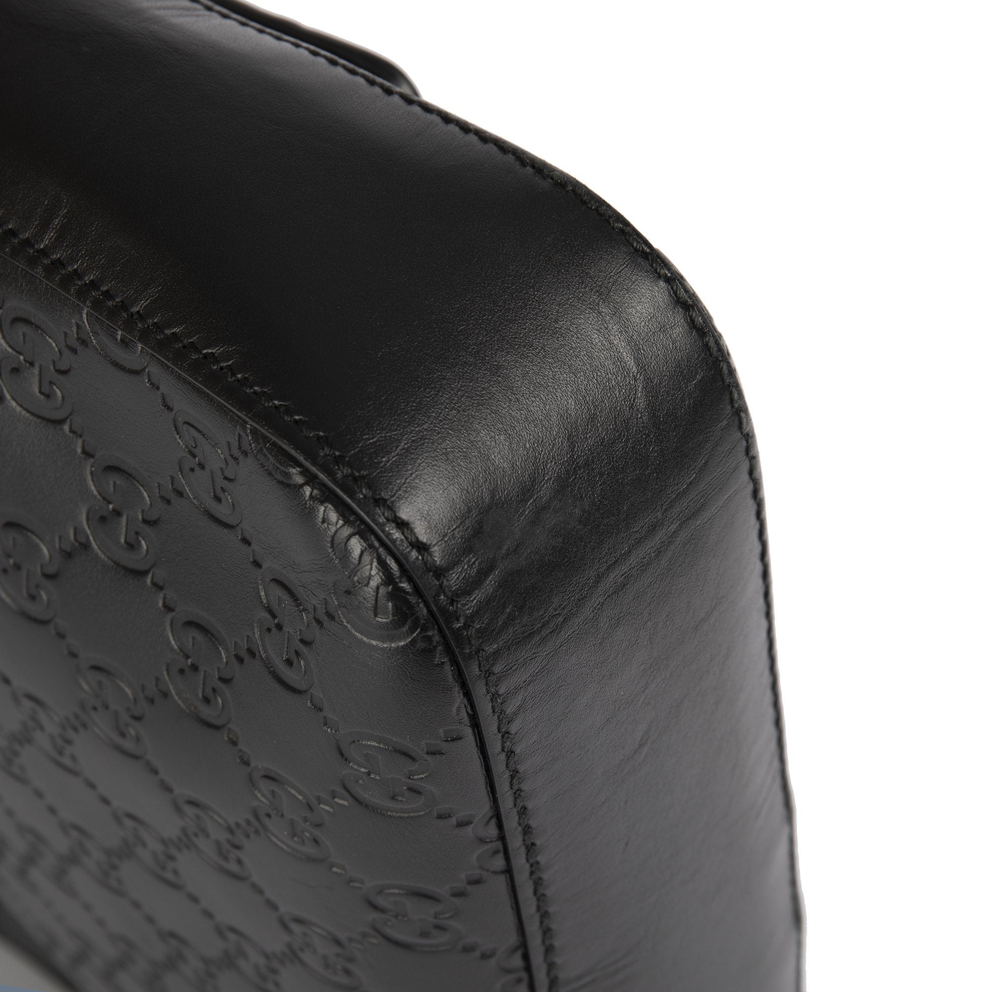 Gucci Signature Leather Messenger Bag