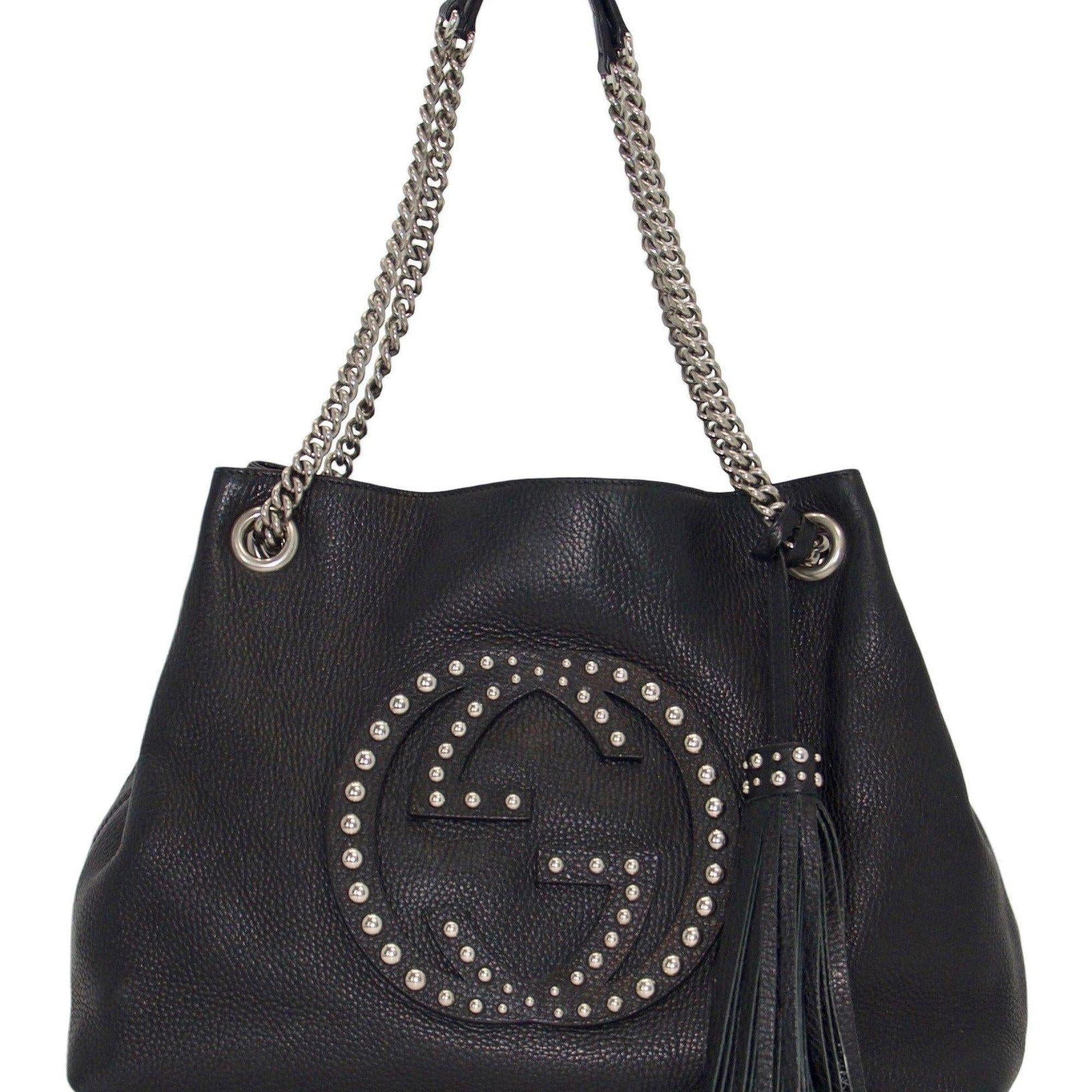 Gucci Studded Soho Shoulder Bag