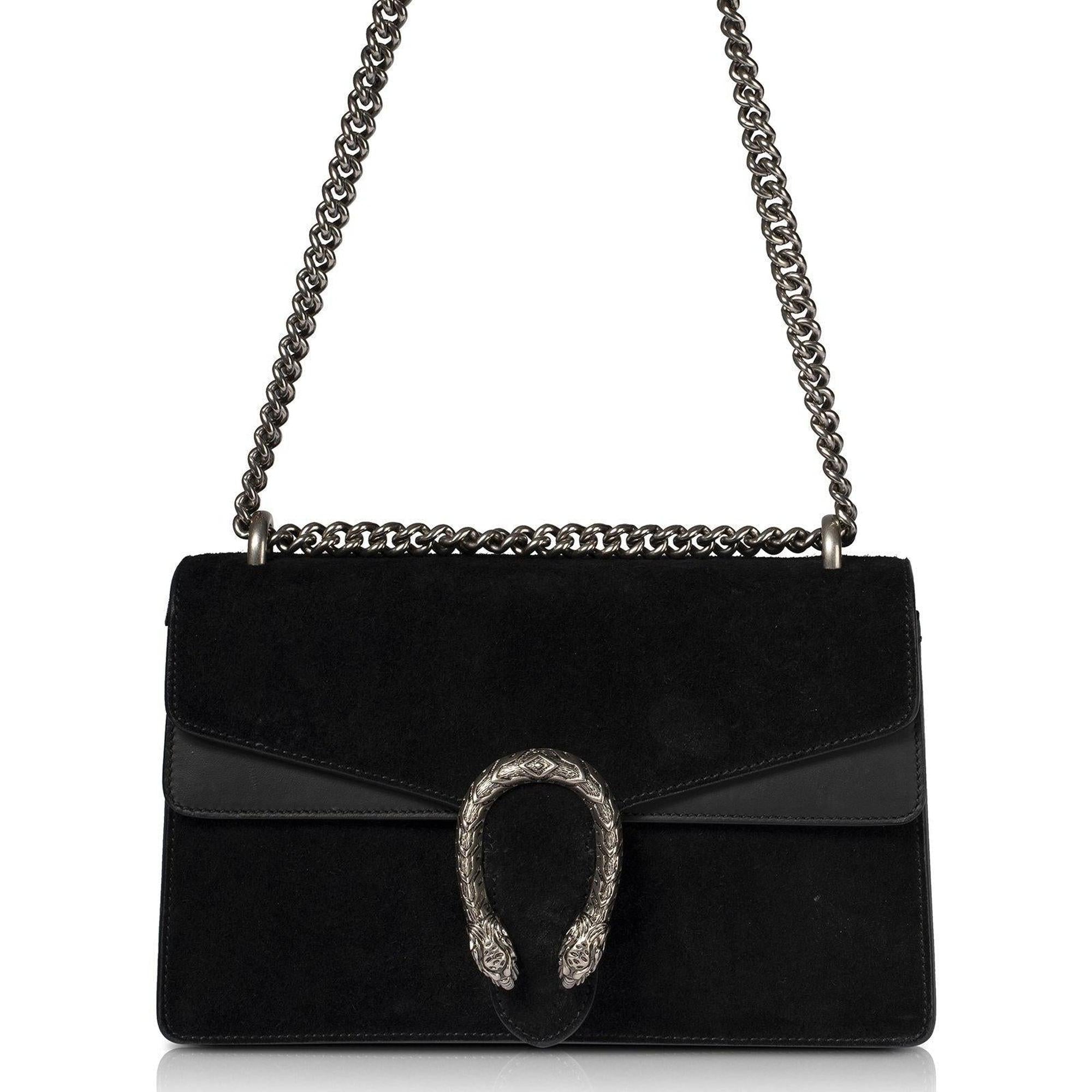 Gucci Suede Dionysus Small Shoulder Bag