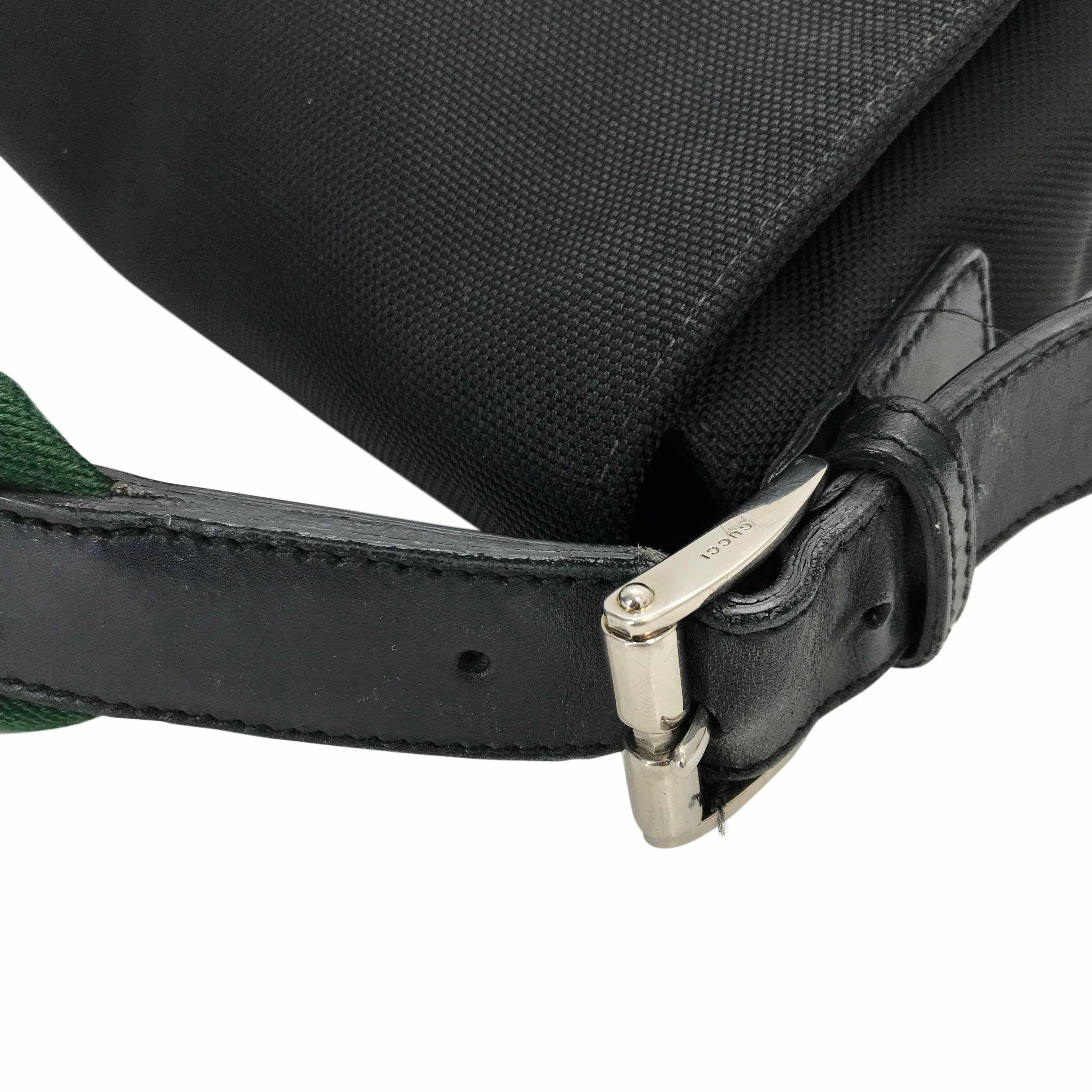 Gucci Techno Canvas Messenger Bag