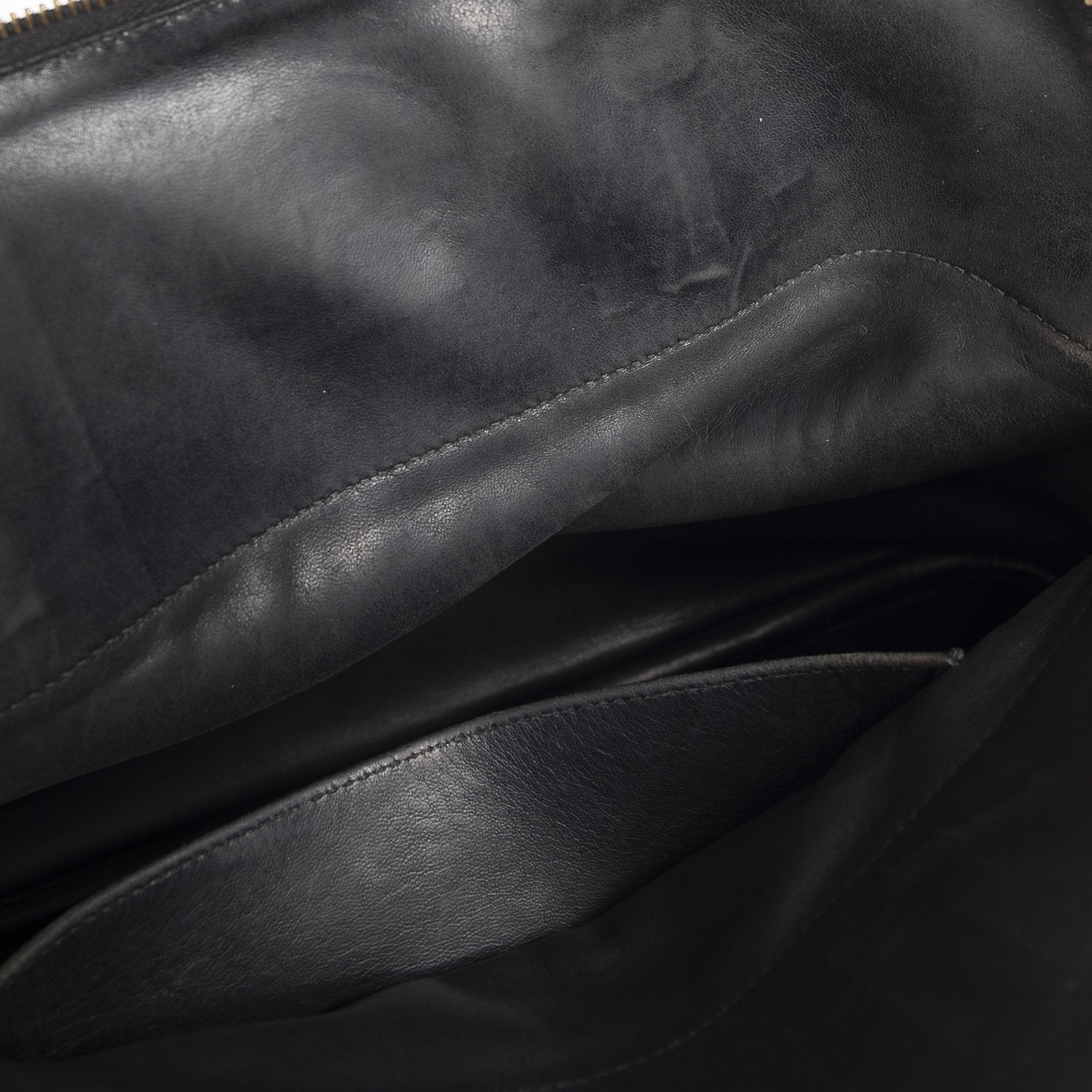 Hermes Black Clemence Bolide 35