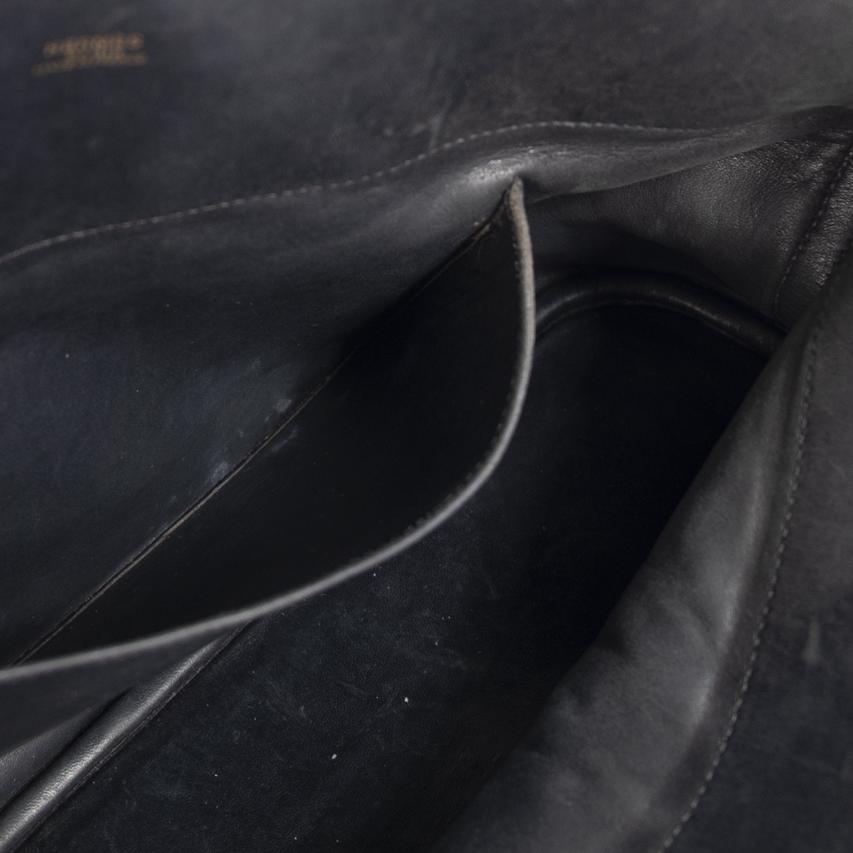 Hermes Black Clemence Bolide 35