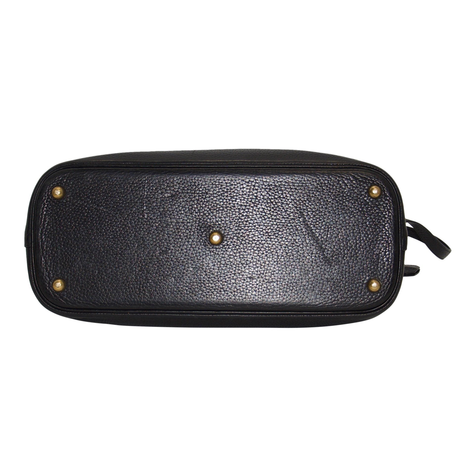 Hermes Black Clemence Bolide 35